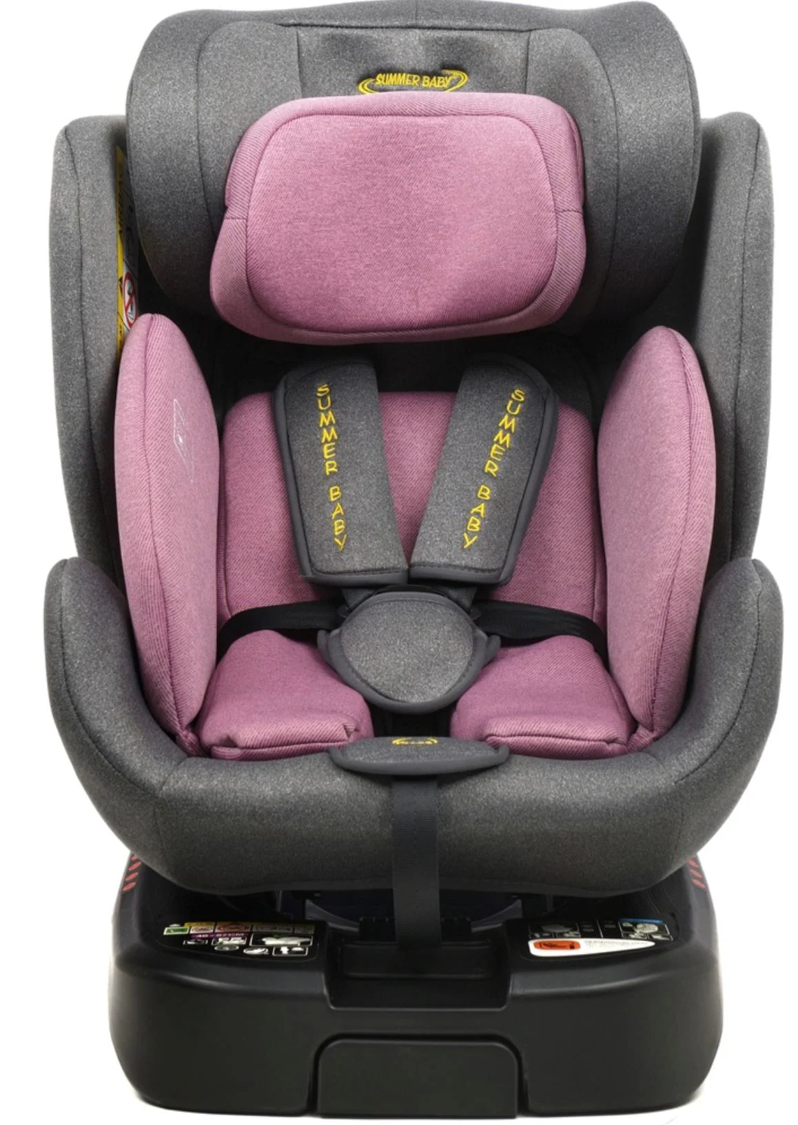 Scaun auto pentru copii Summer Baby Como I-Size Roz foto