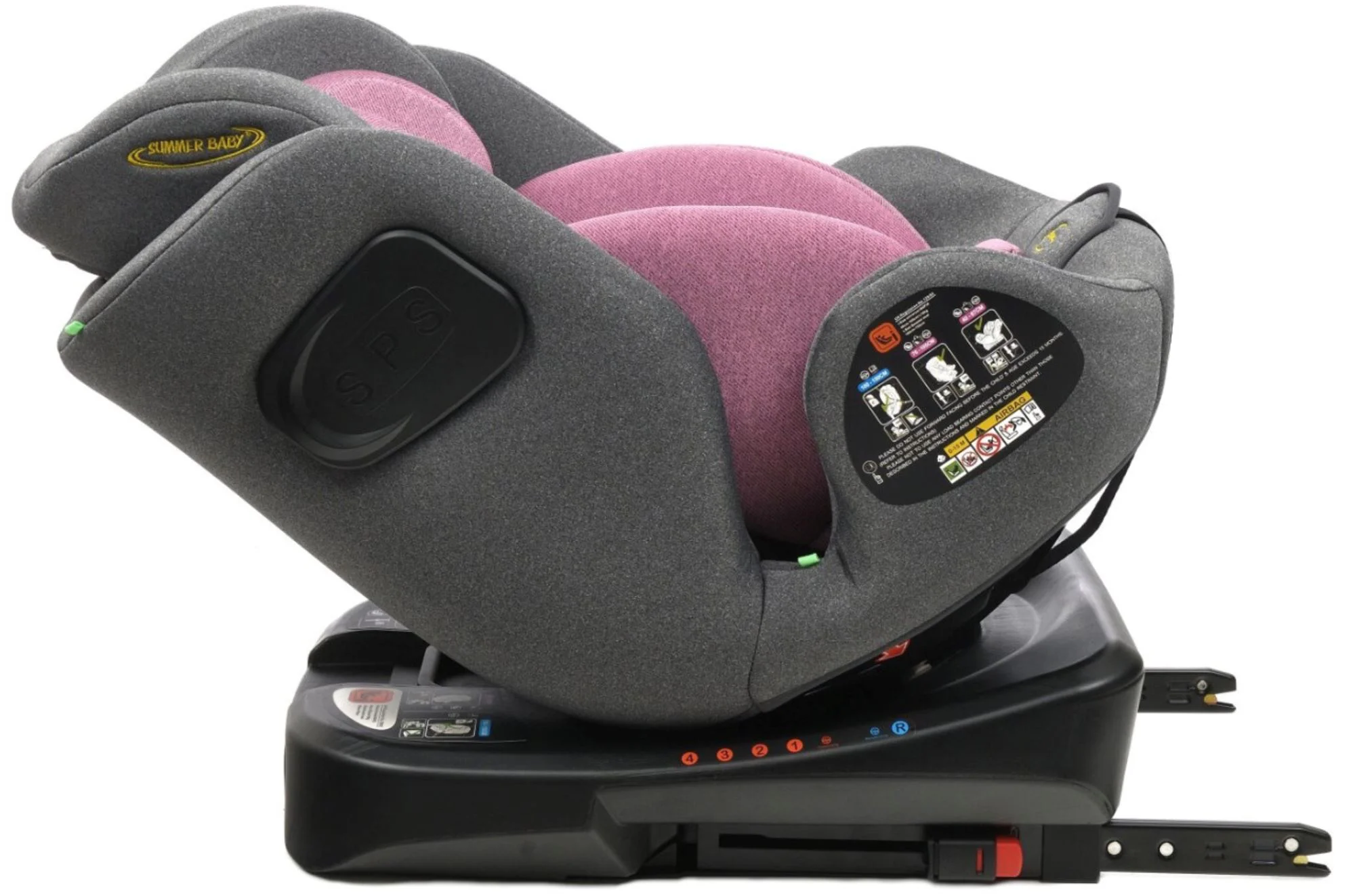 Scaun auto pentru copii Summer Baby Como I-Size Roz foto