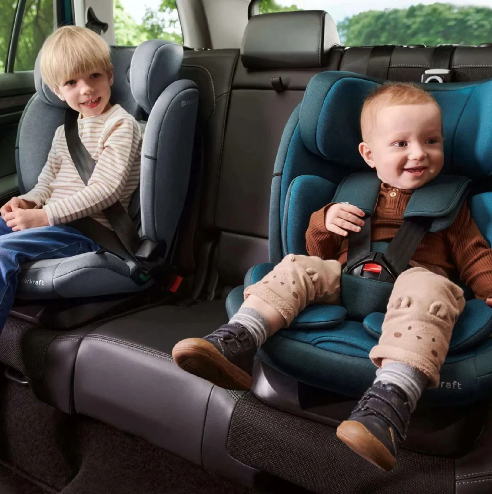Scaun auto pentru copii Kinderkraft Oneto 3 i-Size Cherry Pear foto