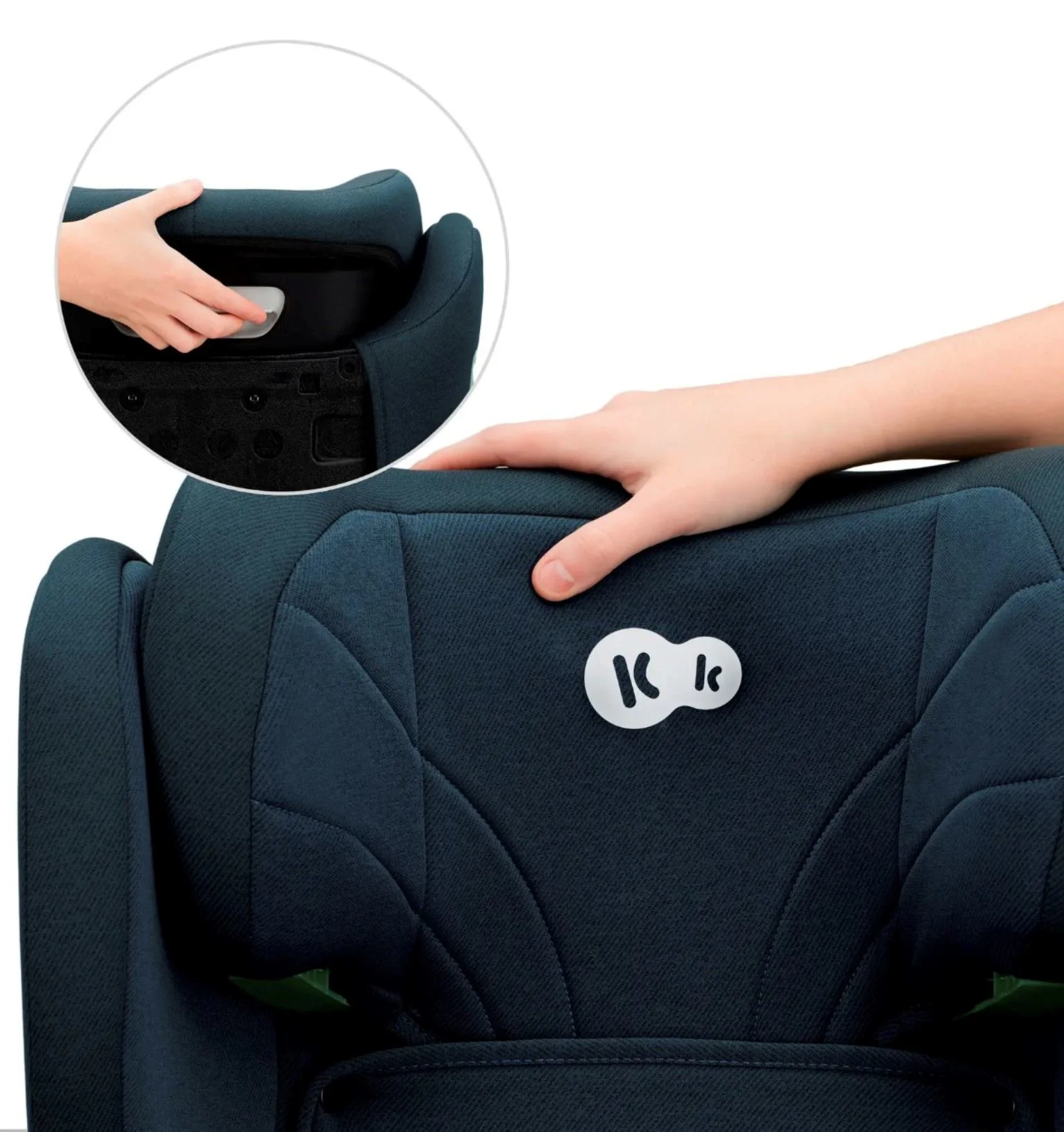 Детское автокресло Kinderkraft Junior Fix 2 i-Size Harbor Синее foto