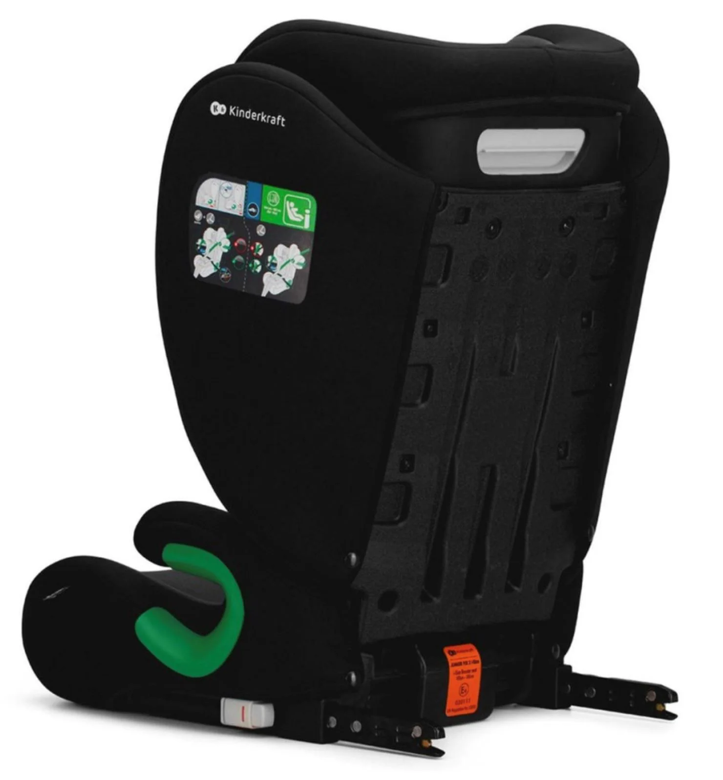 Scaun auto pentru copii Kinderkraft Junior Fix 2 i-Size Negru foto