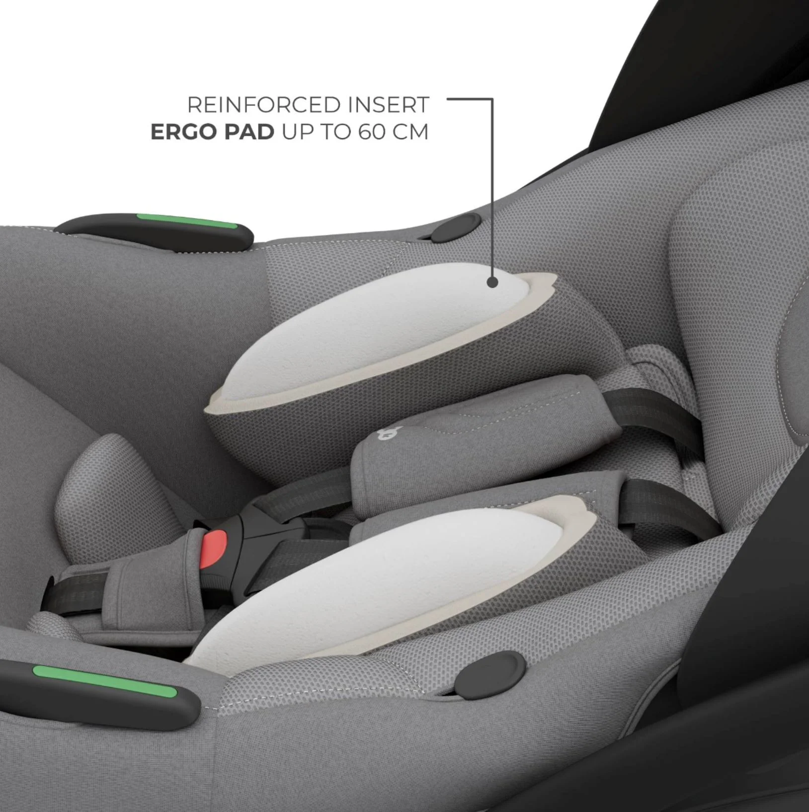 Scaun auto pentru copii Kinderkraft I-Light Gri foto