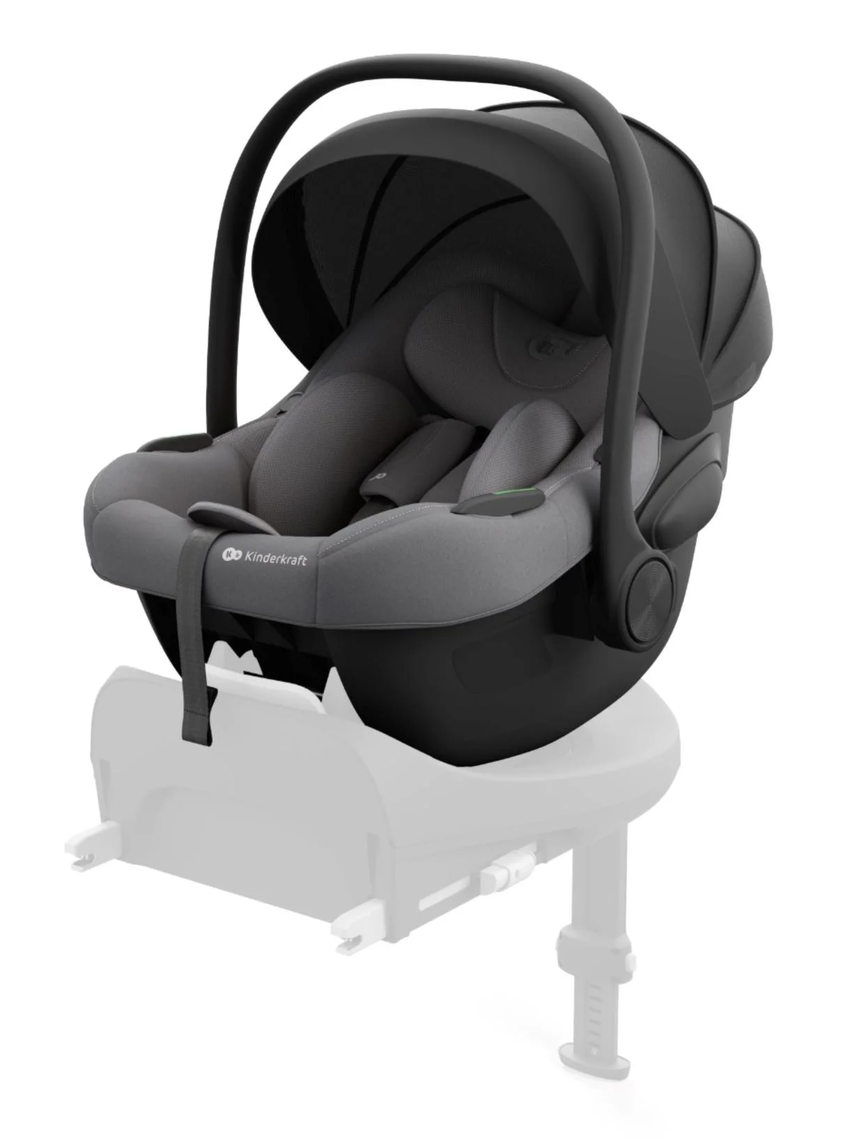 Scaun auto pentru copii Kinderkraft I-Light Gri foto