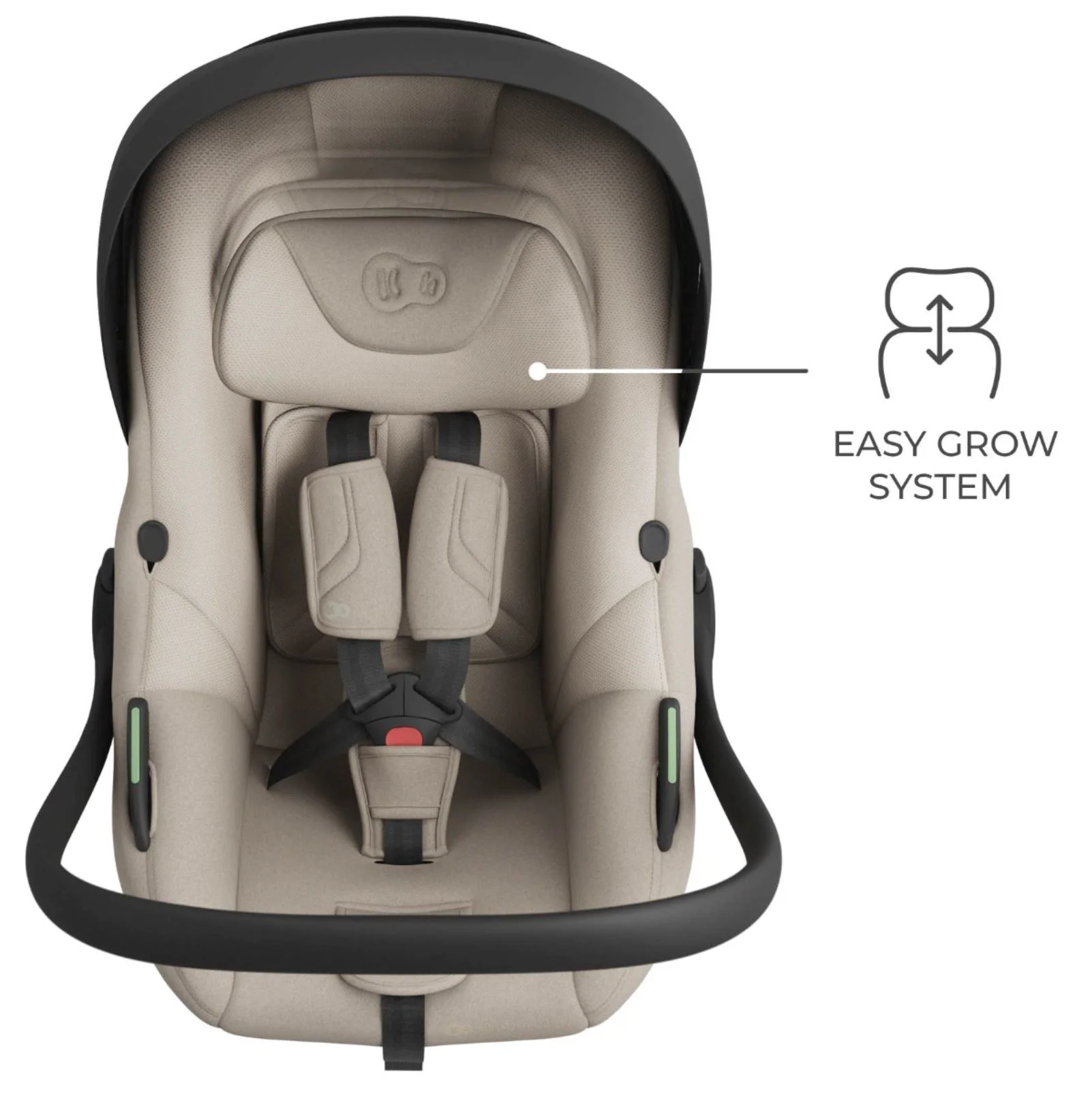 Scaun auto pentru copii Kinderkraft I-Light Bej foto
