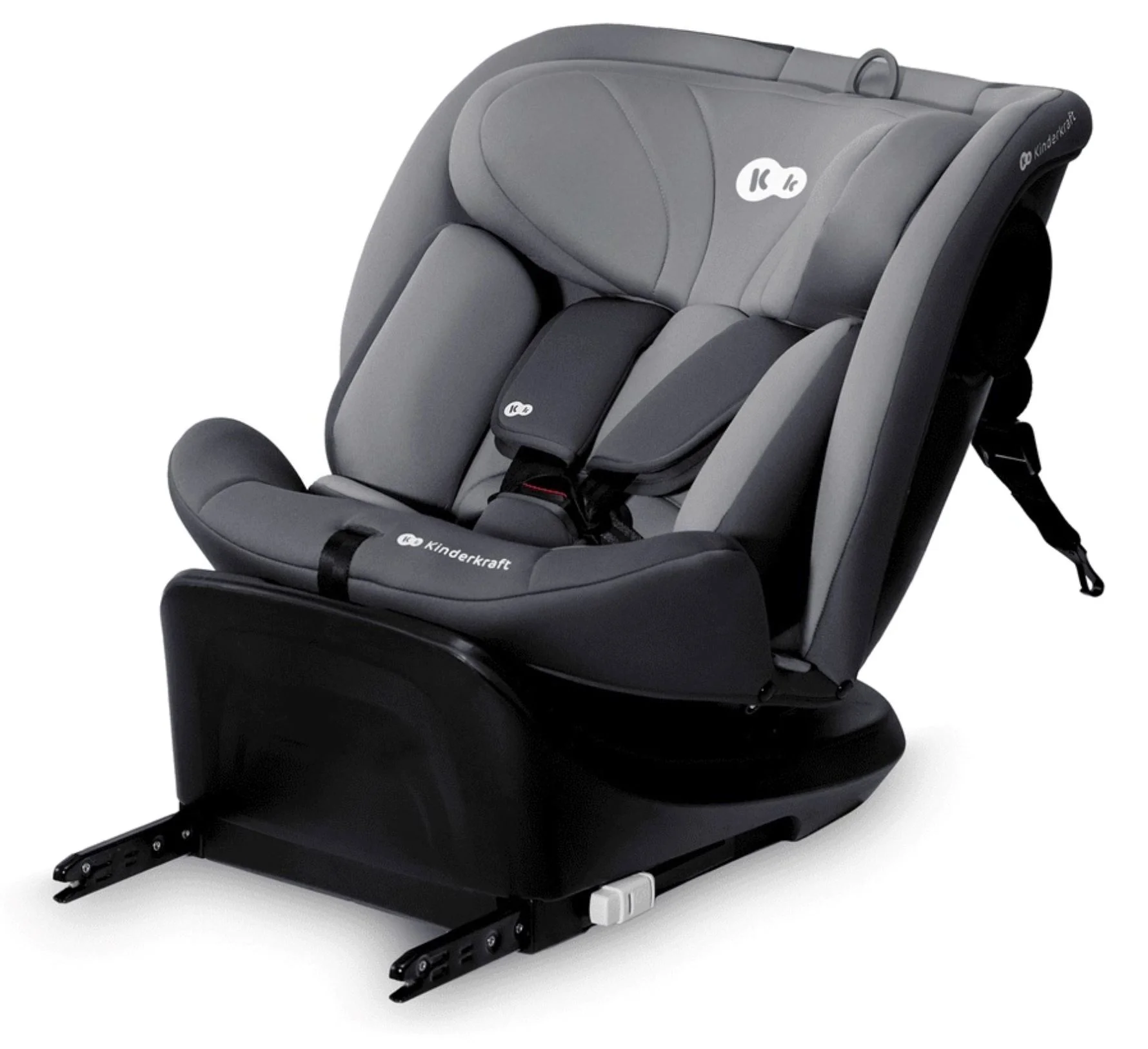 Scaun auto pentru copii Kinderkraft i-Grow Pro i-Size Gri foto