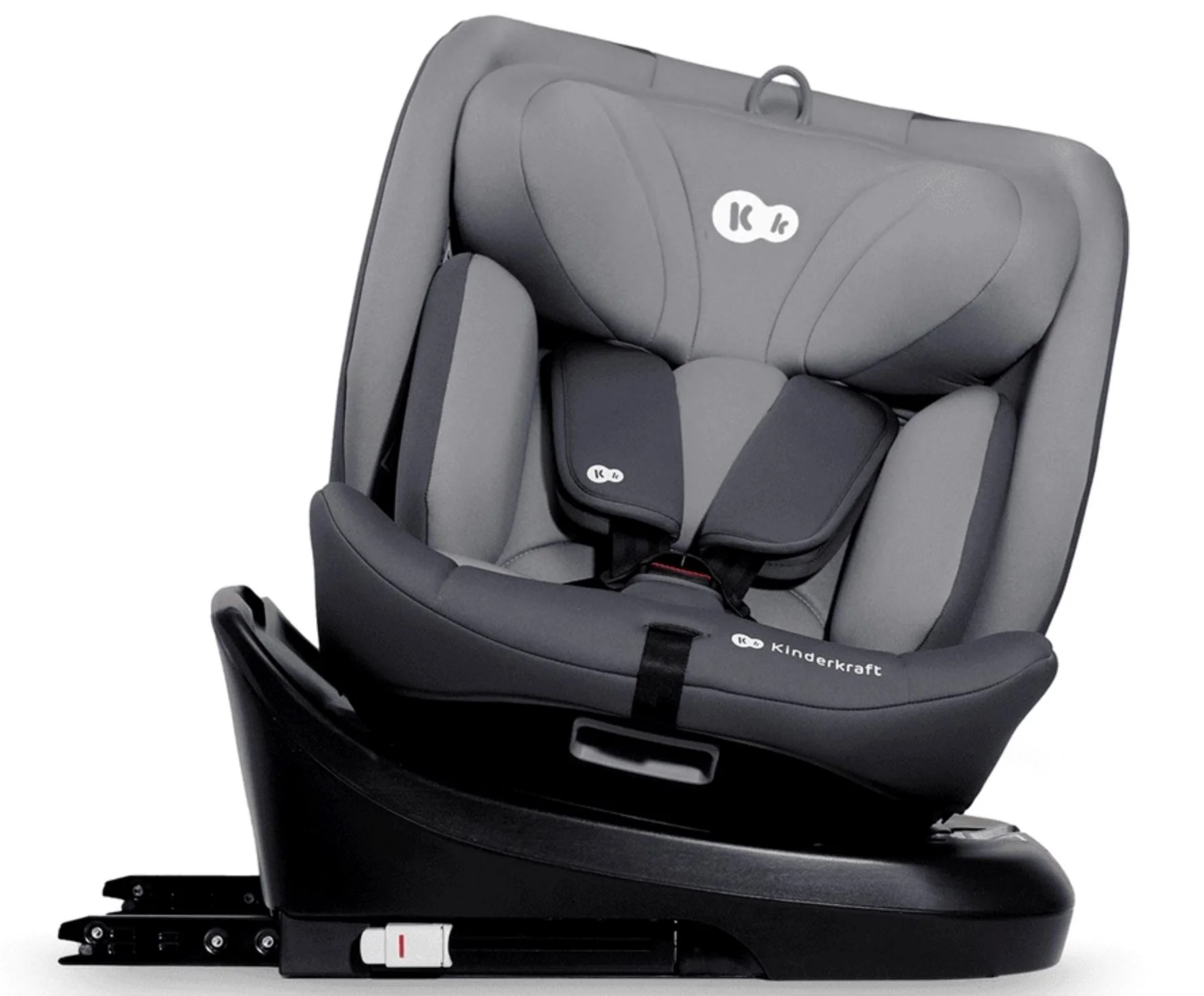 Scaun auto pentru copii Kinderkraft i-Grow Pro i-Size Gri foto