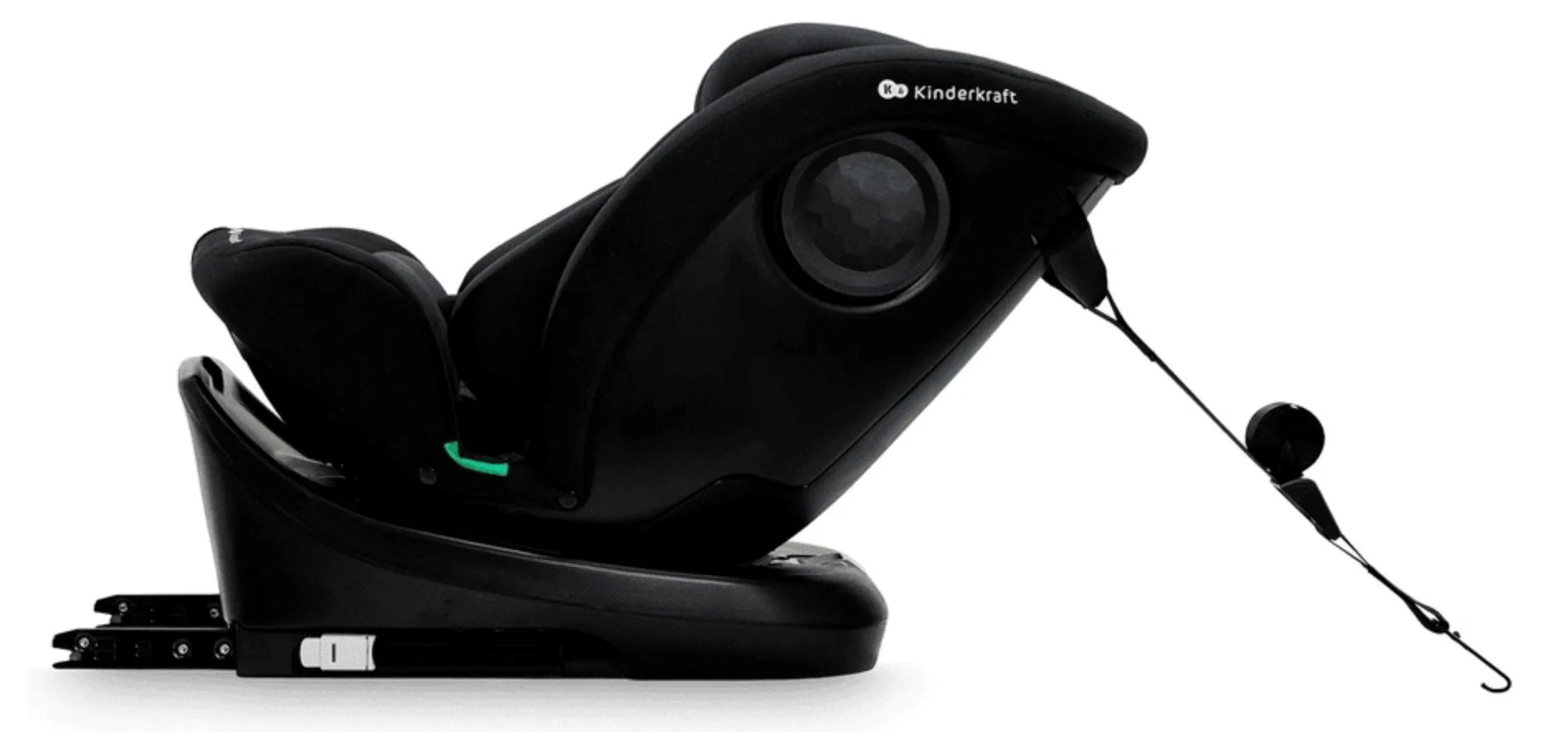 Scaun auto pentru copii Kinderkraft i-Grow Pro i-Size Negru foto