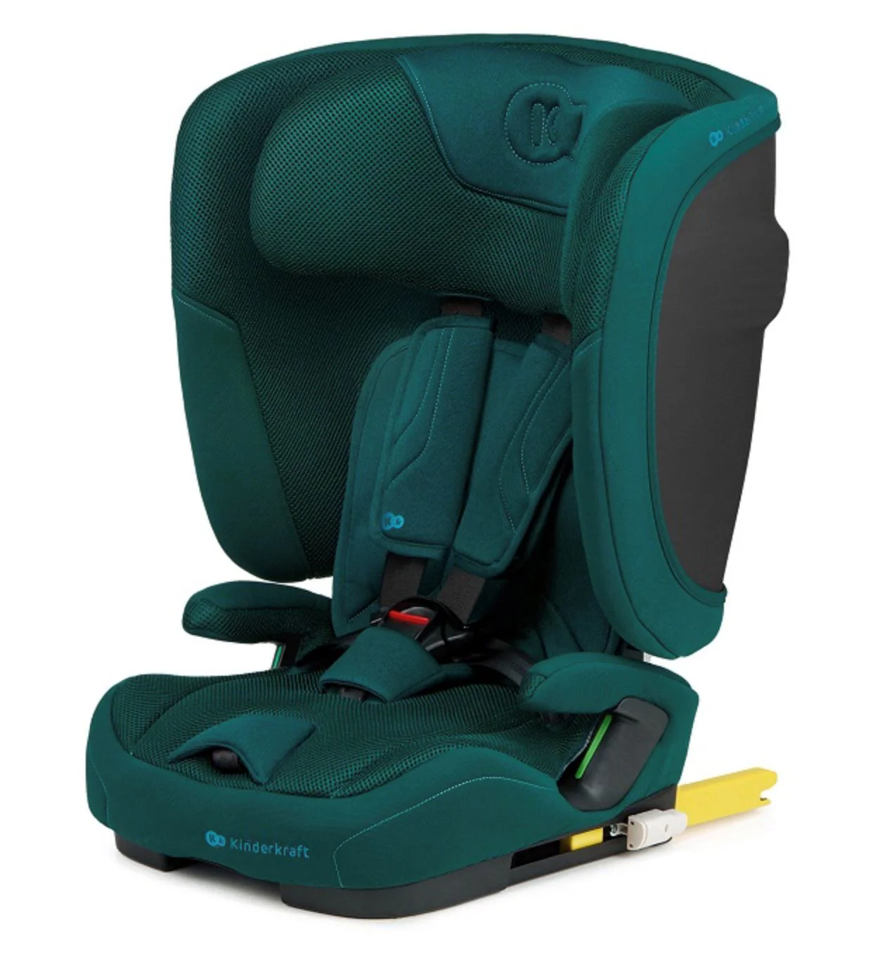 Scaun auto pentru copii Kinderkraft Fix2Go i-Size Verde foto