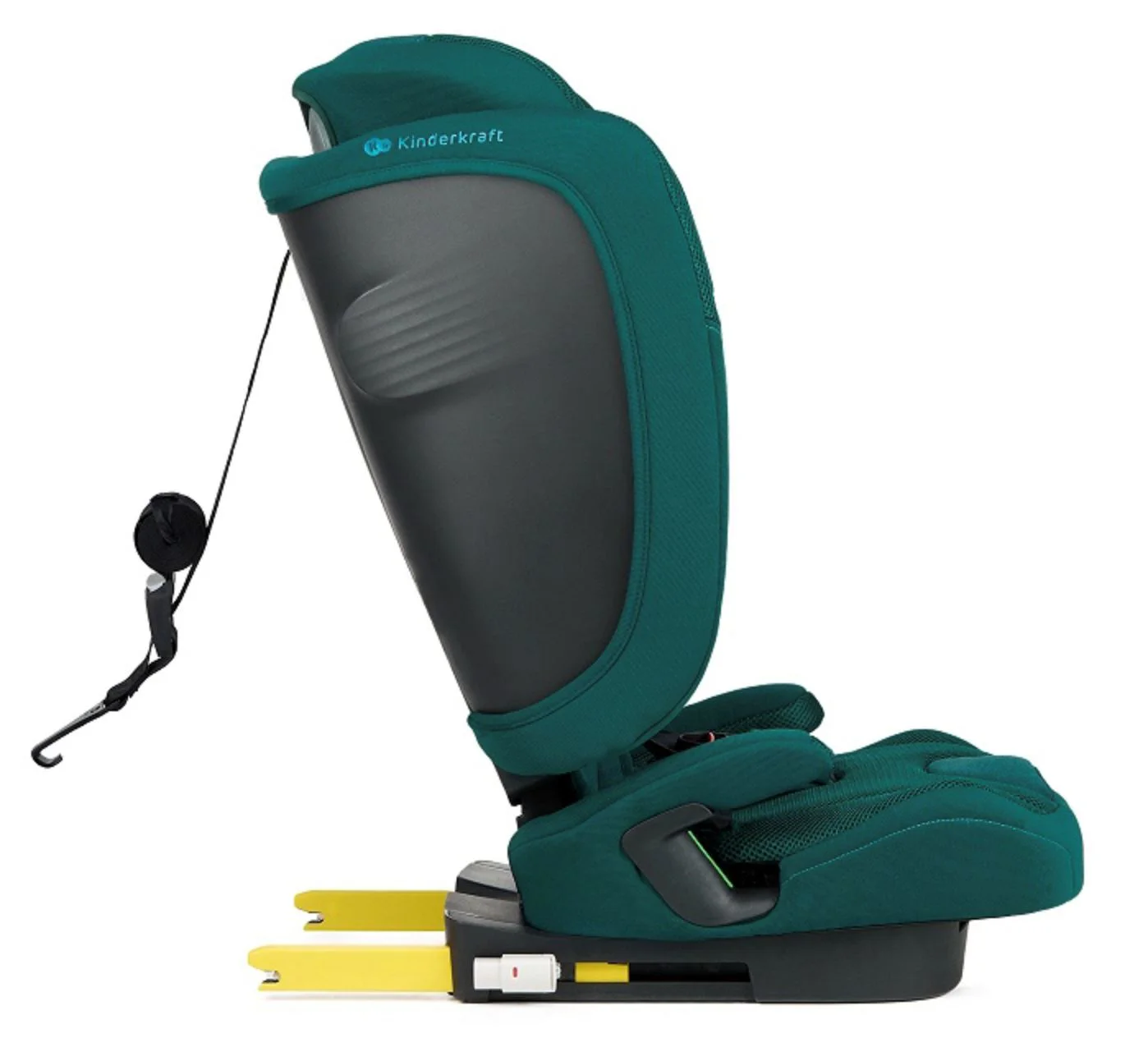 Scaun auto pentru copii Kinderkraft Fix2Go i-Size Verde foto