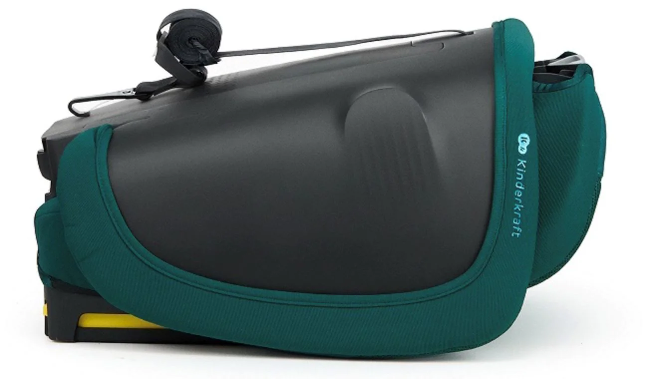 Scaun auto pentru copii Kinderkraft Fix2Go i-Size Verde foto