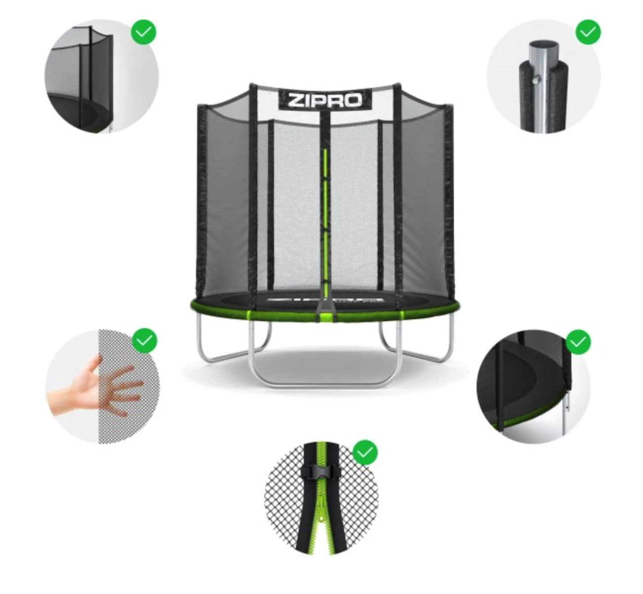 Trambulina pentru copii Zipro Jump Pro, 183 cm foto