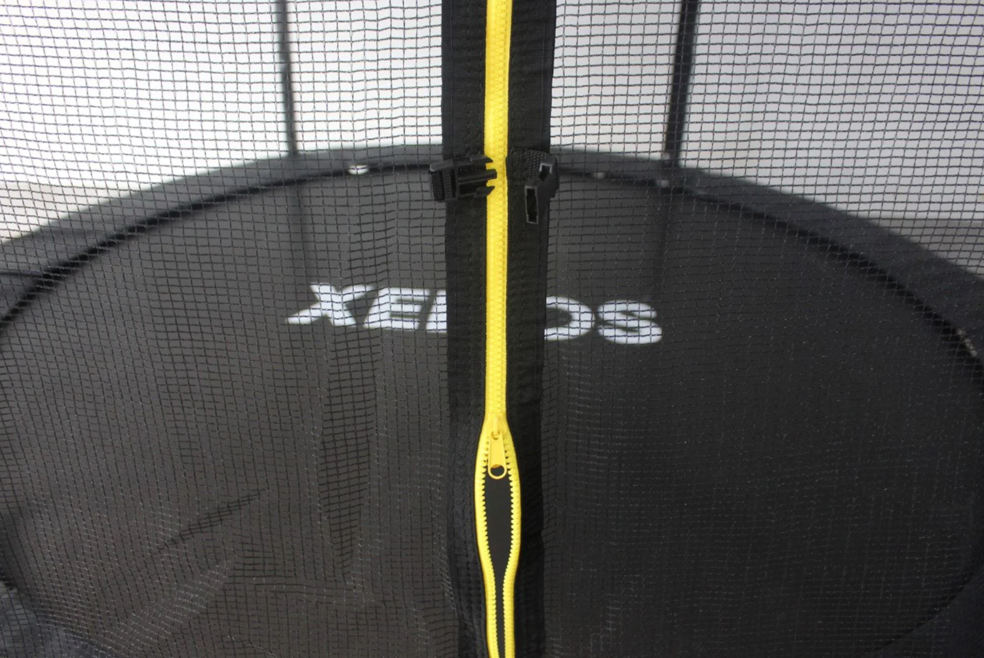 Trambulina pentru copii Xenos Galben, 244 cm foto