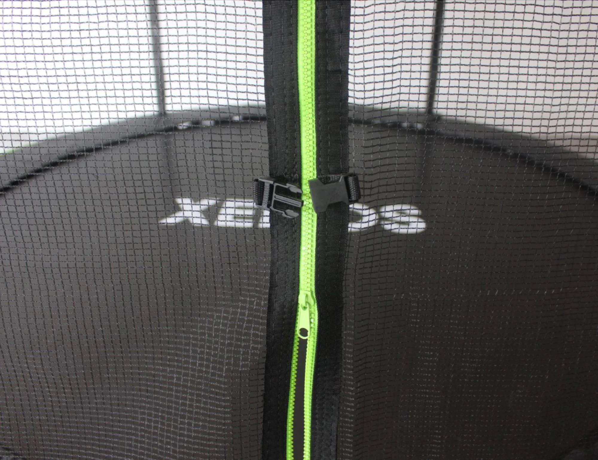 Trambulina pentru copii Xenos Verde, 366 cm foto