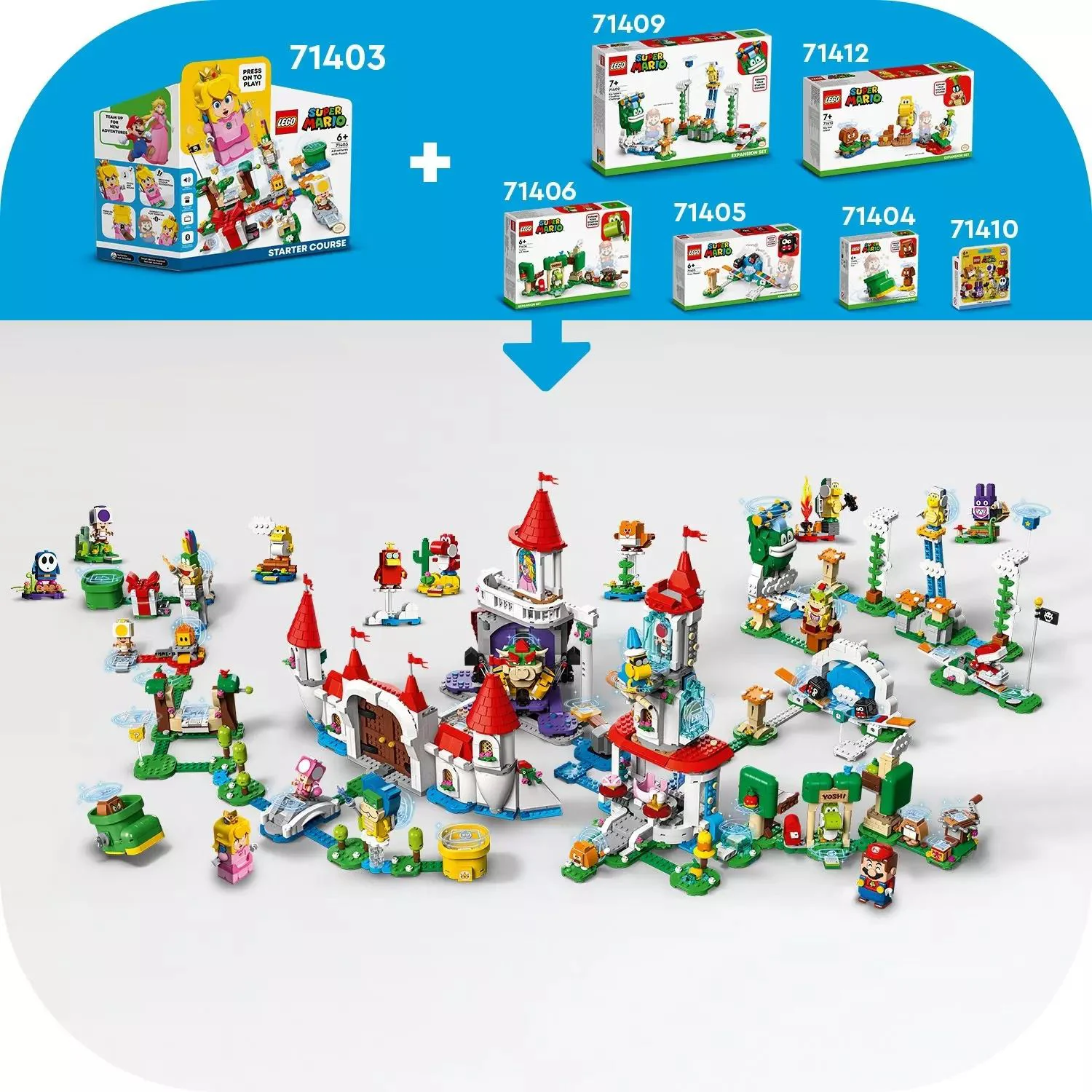 LEGO Duplo Provocarea Norilor cu Big Spike, 540 el. foto