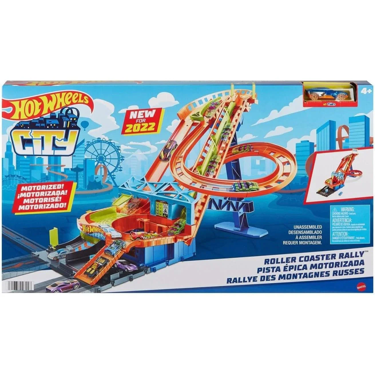 Set de joaca Hot Wheels Roller Coaster Rally foto