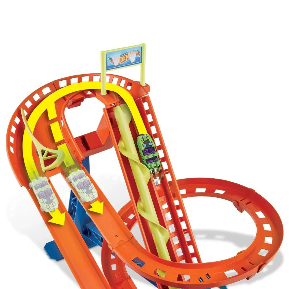 Set de joaca Hot Wheels Roller Coaster Rally foto