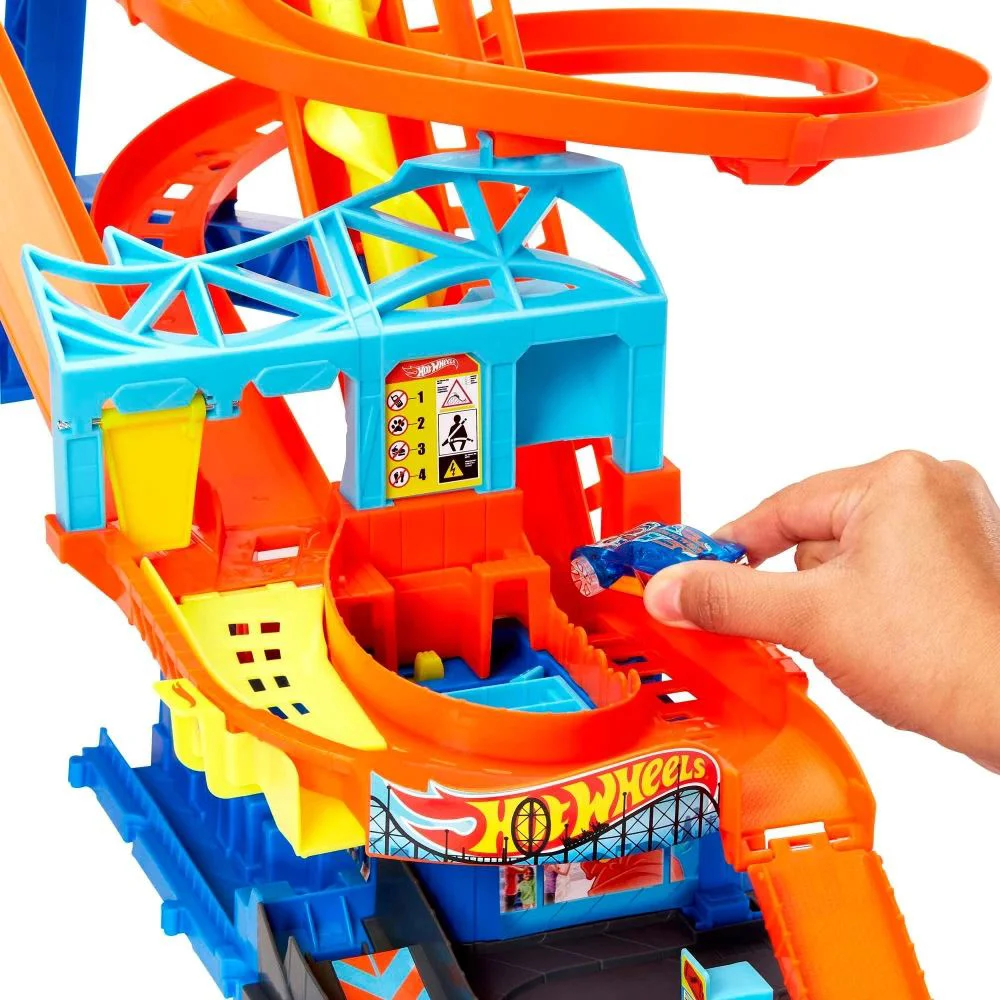 Set de joaca Hot Wheels Roller Coaster Rally foto
