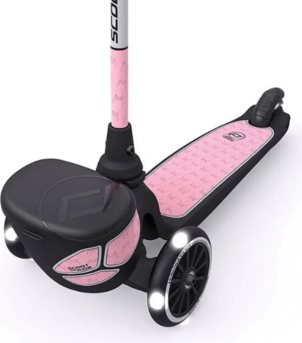 Trotineta pentru copii Scoot & Ride Roz foto