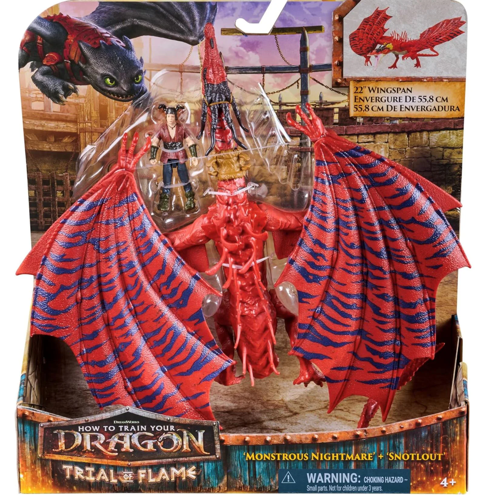 Фигурки для детей Spin Master Monstrous Nightmare и Snotlout foto