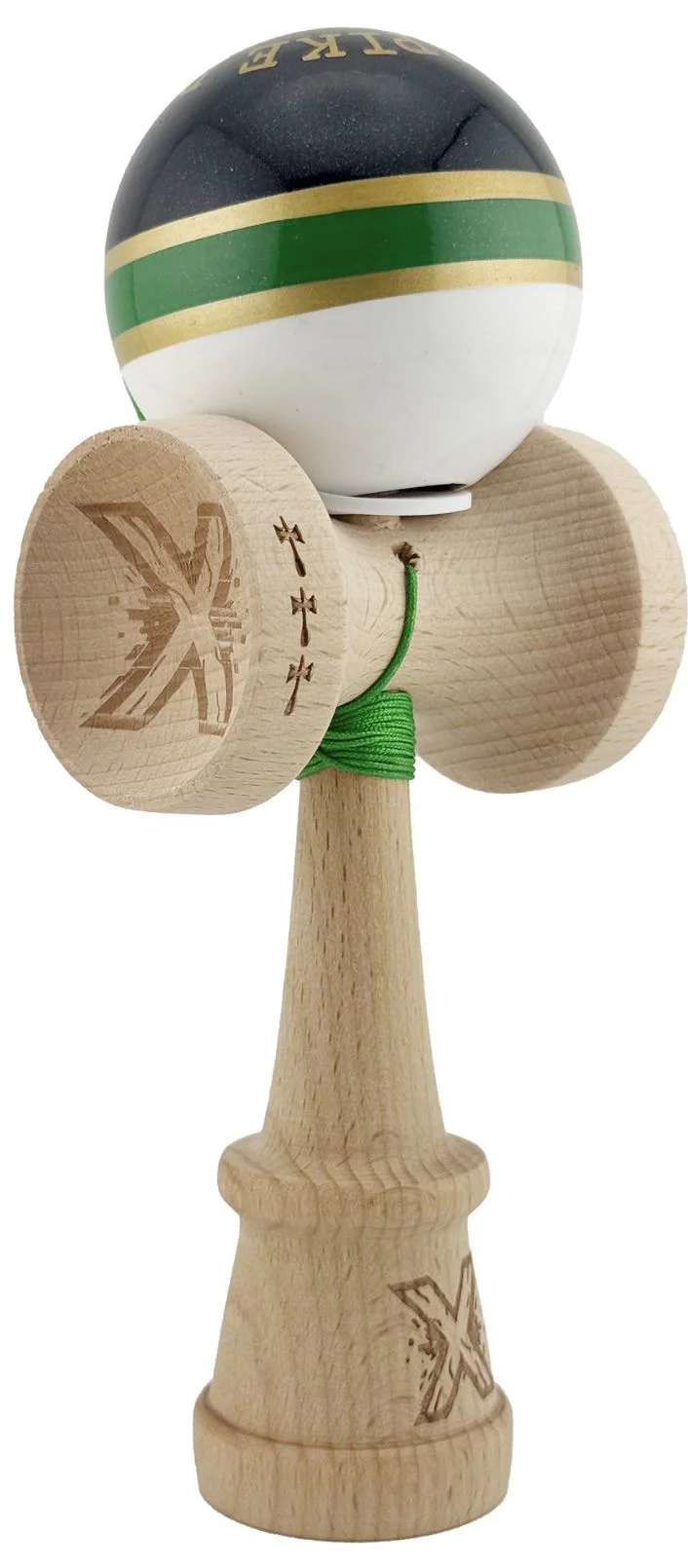 Kendama Essa Toys Royal Spike X Original Verde foto