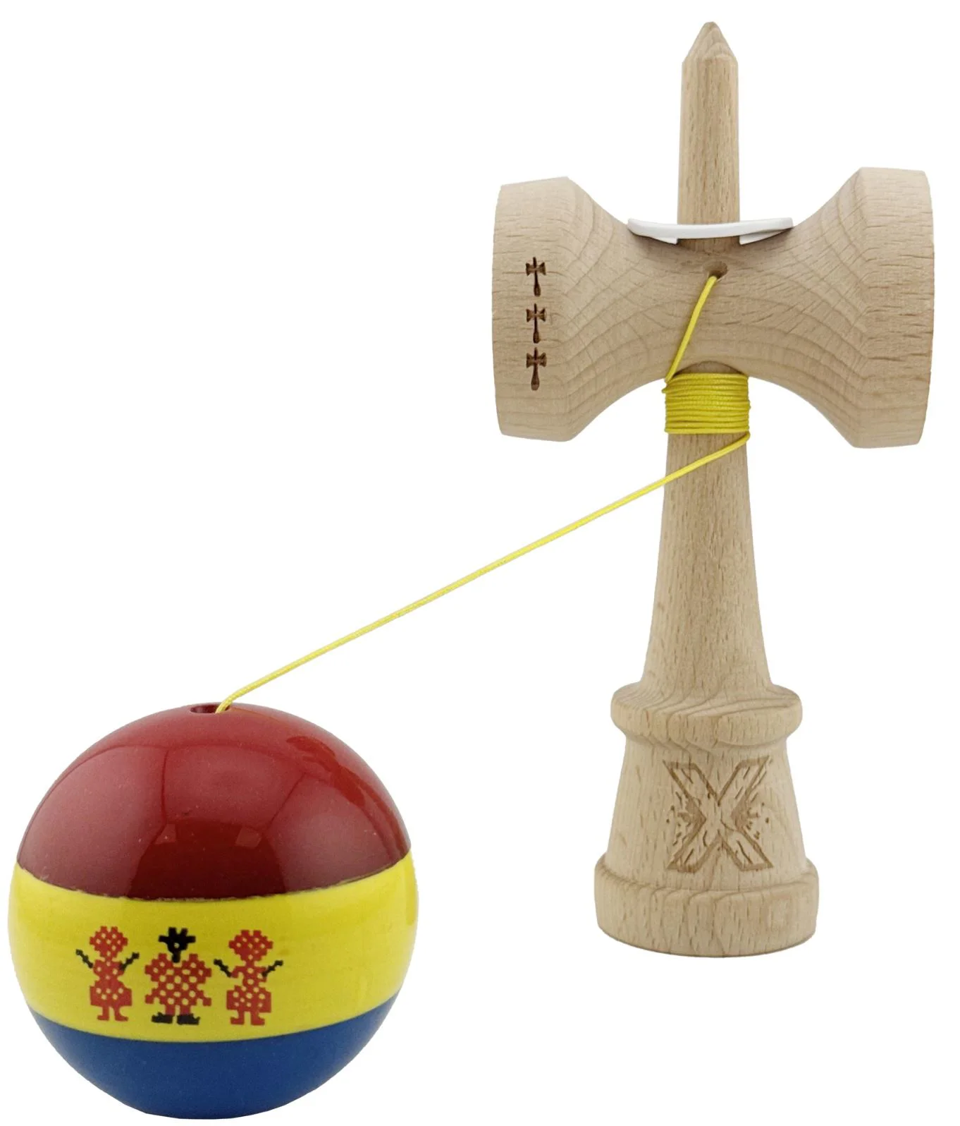 Kendama Essa Toys Super Sticky X Original, Stil romanesc foto