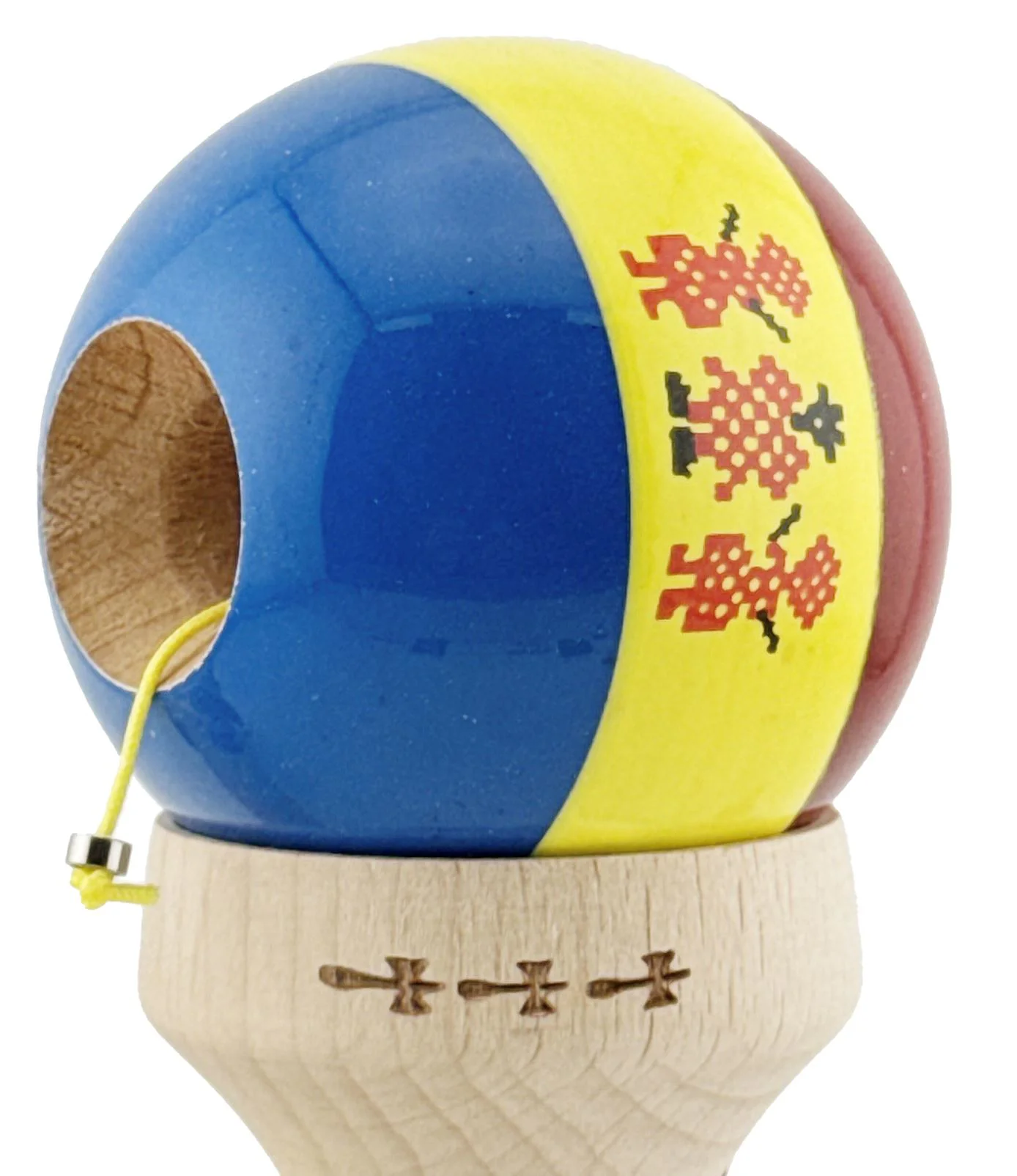 Kendama Essa Toys Super Sticky X Original, Stil romanesc foto
