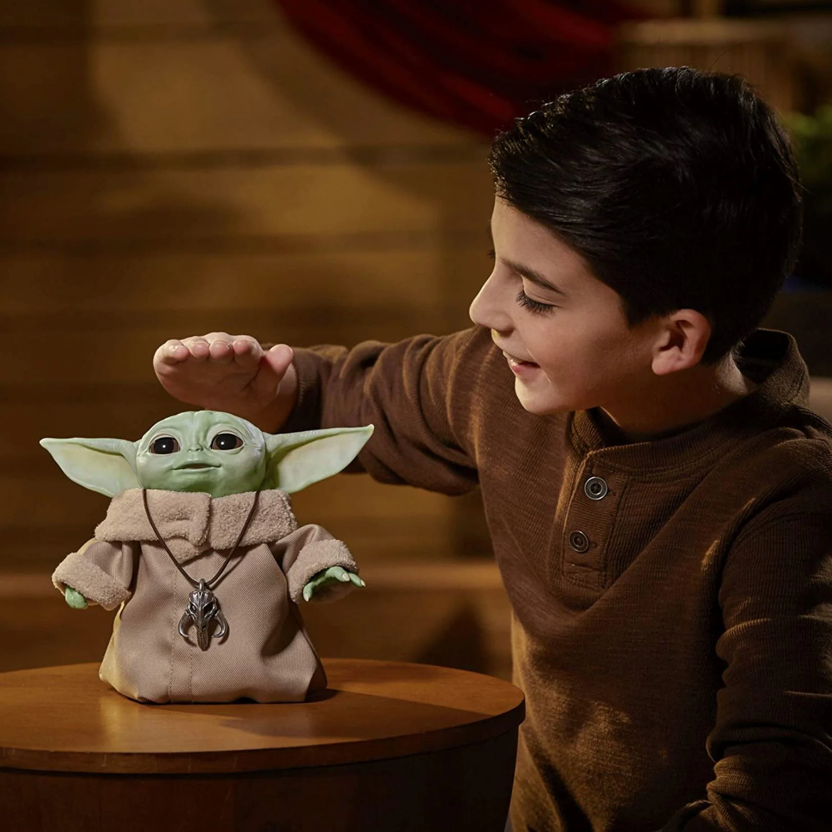 Игровой набор Toys Outlet Говорящий Baby Yoda, 18 см foto