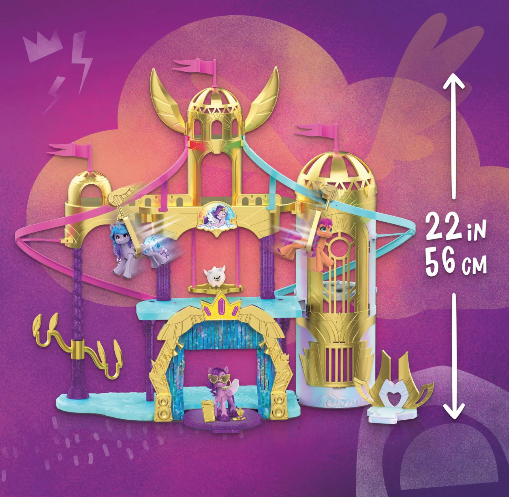 Figurina pentru copii Toys outlet Royal Racing Ziplines, 56 cm foto
