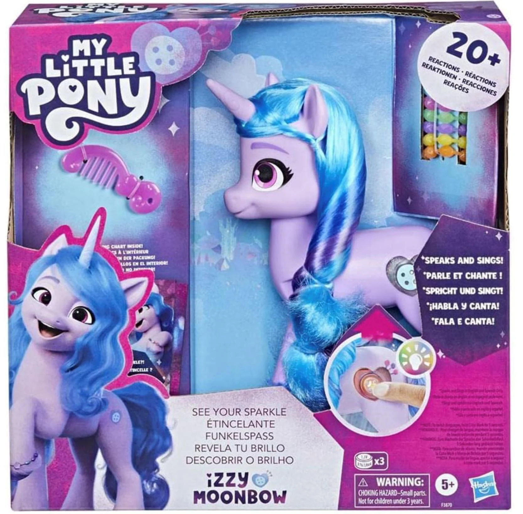 Интерактивная игрушка Toys Outlet Izzy Moonbow, Открой своё сияние foto
