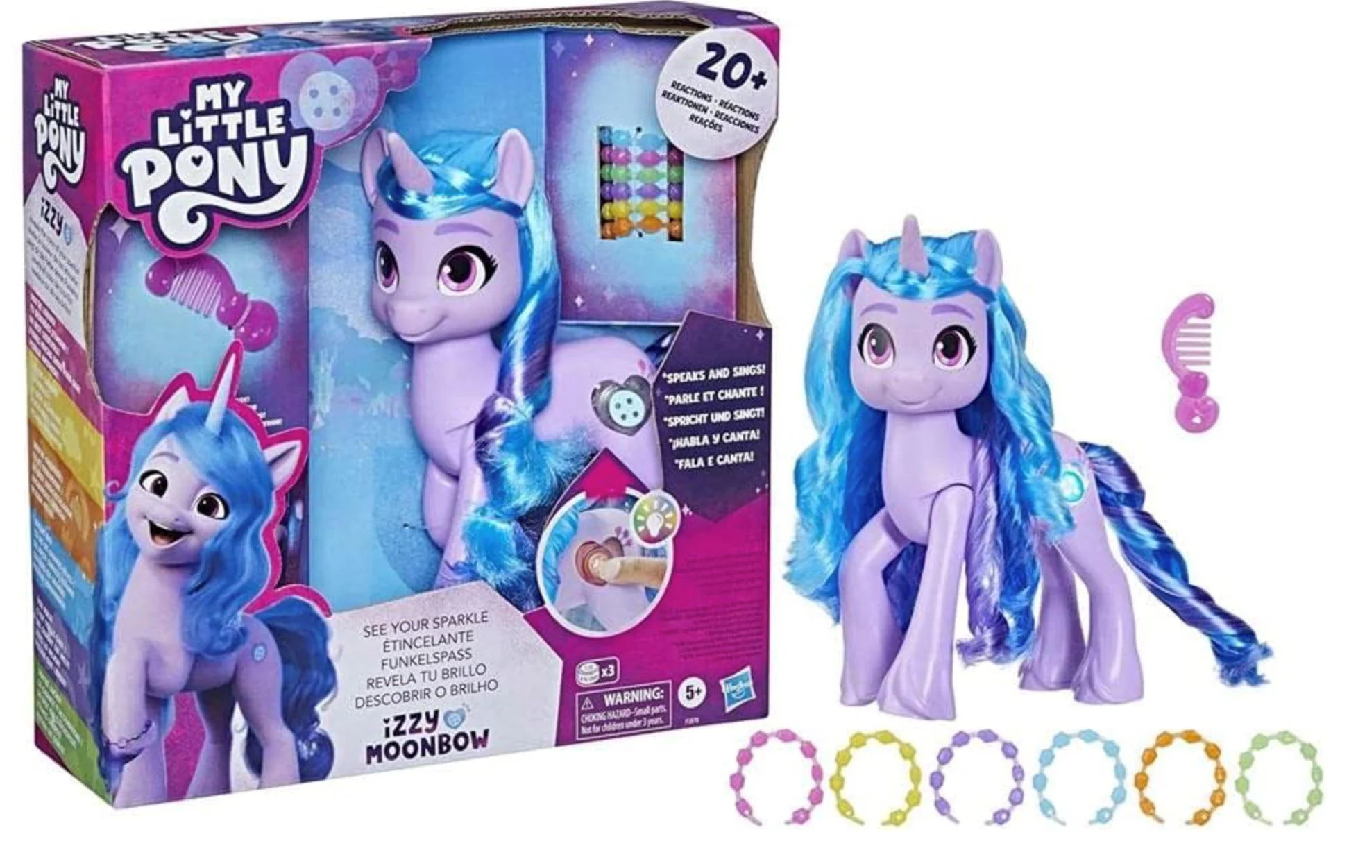 Интерактивная игрушка Toys Outlet Izzy Moonbow, Открой своё сияние foto