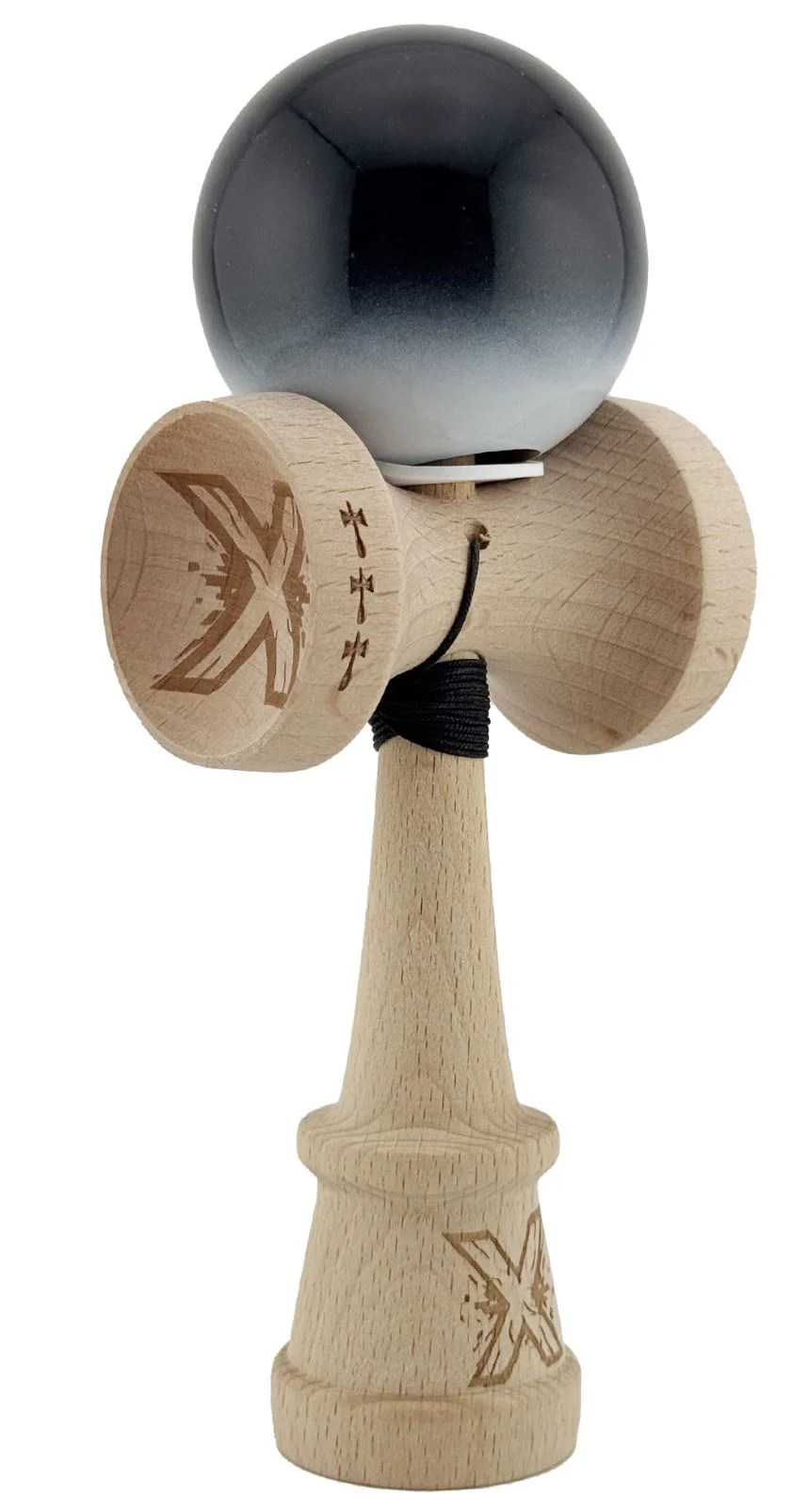Kendama Essa Toys Super Sticky X Original King size Yin Yang foto