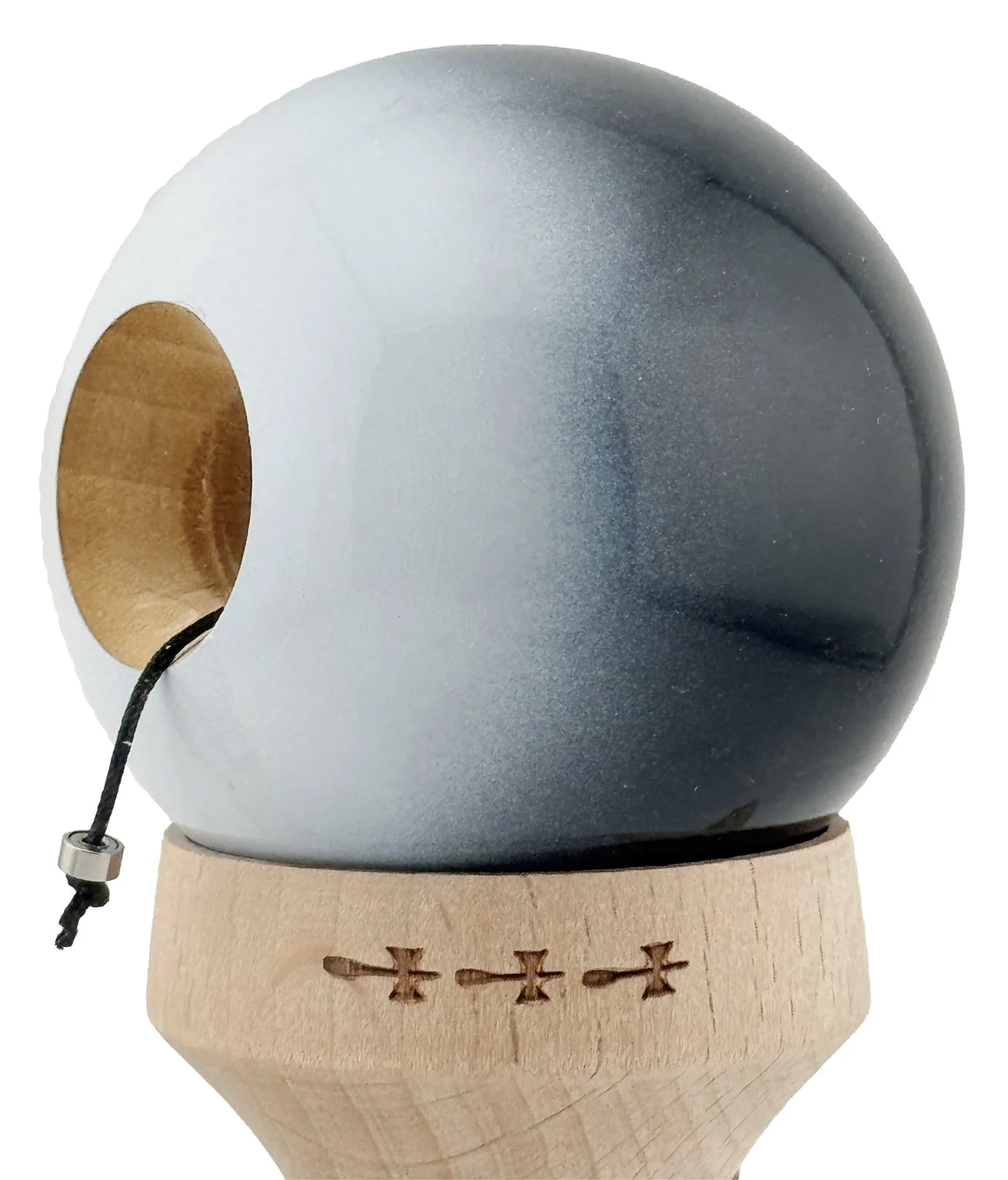 Kendama Essa Toys Super Sticky X Original King size Yin Yang foto