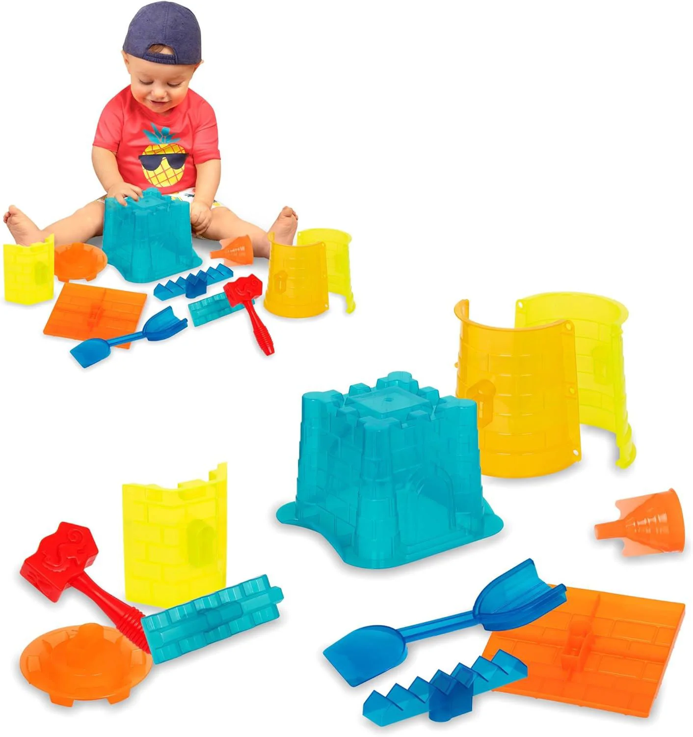 Set pentru construit castele de nisip Battat foto