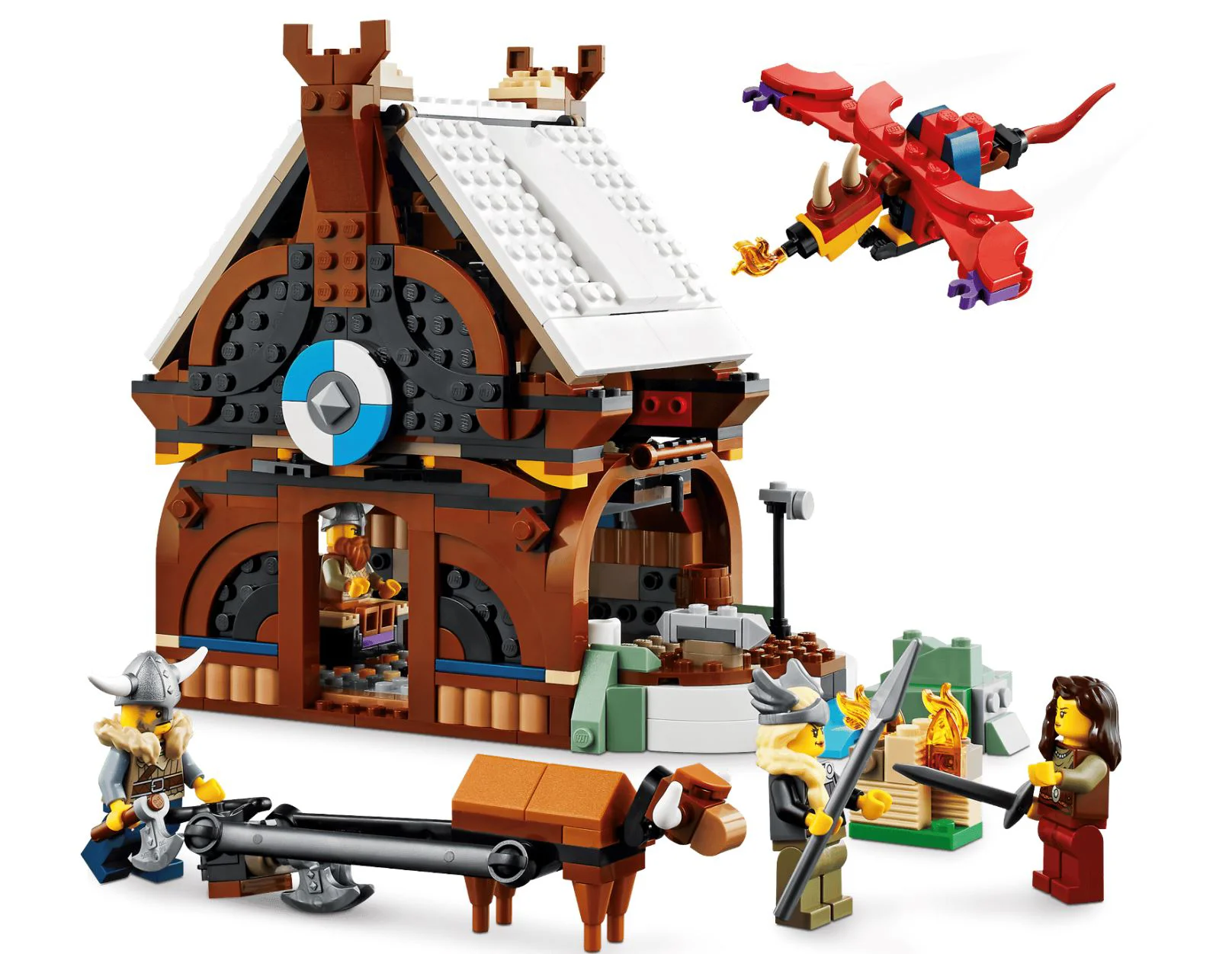 Конструктор 3 в 1 Lego Корабль викингов, 1192 эл. foto