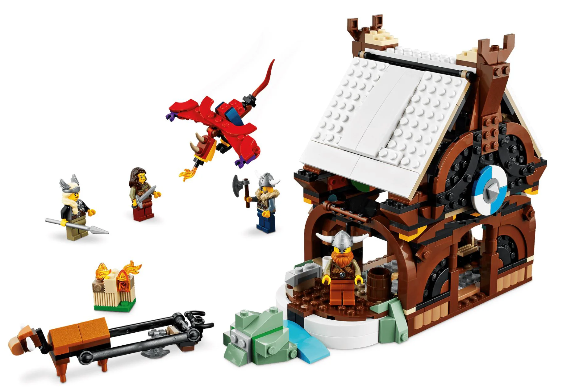 Конструктор 3 в 1 Lego Корабль викингов, 1192 эл. foto