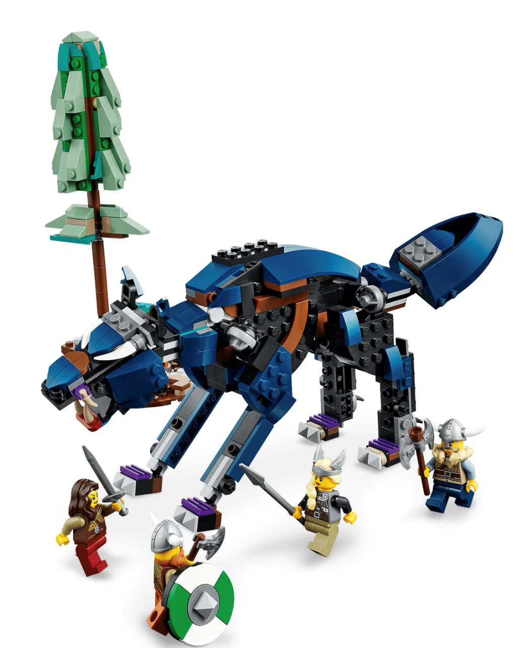 Конструктор 3 в 1 Lego Корабль викингов, 1192 эл. foto