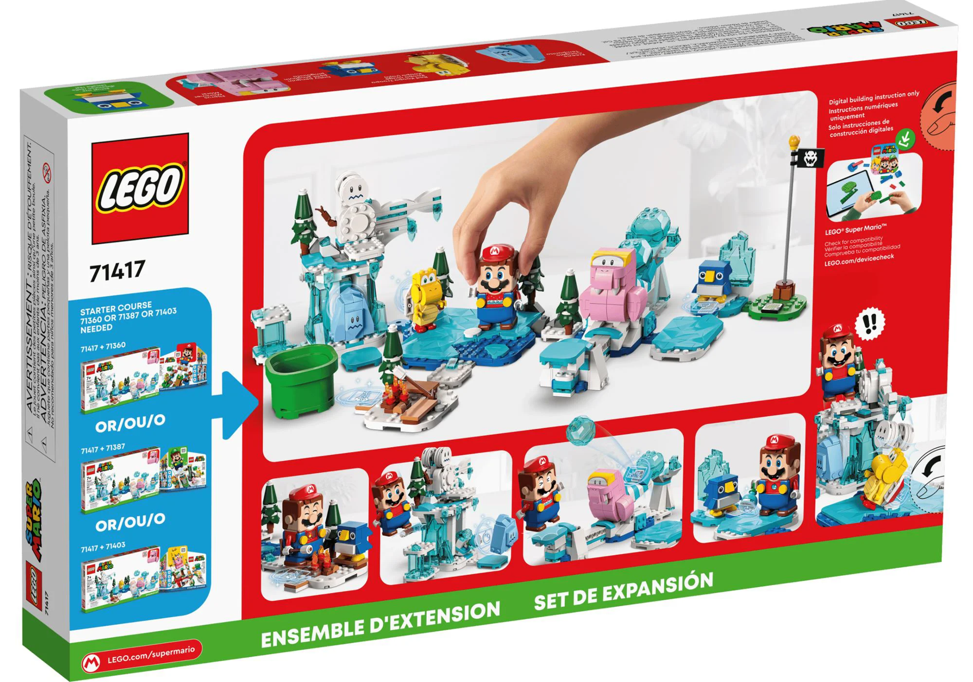 Set de constructie Lego Duplo, Aventura lui Fliprus in zapada, 567 el. foto