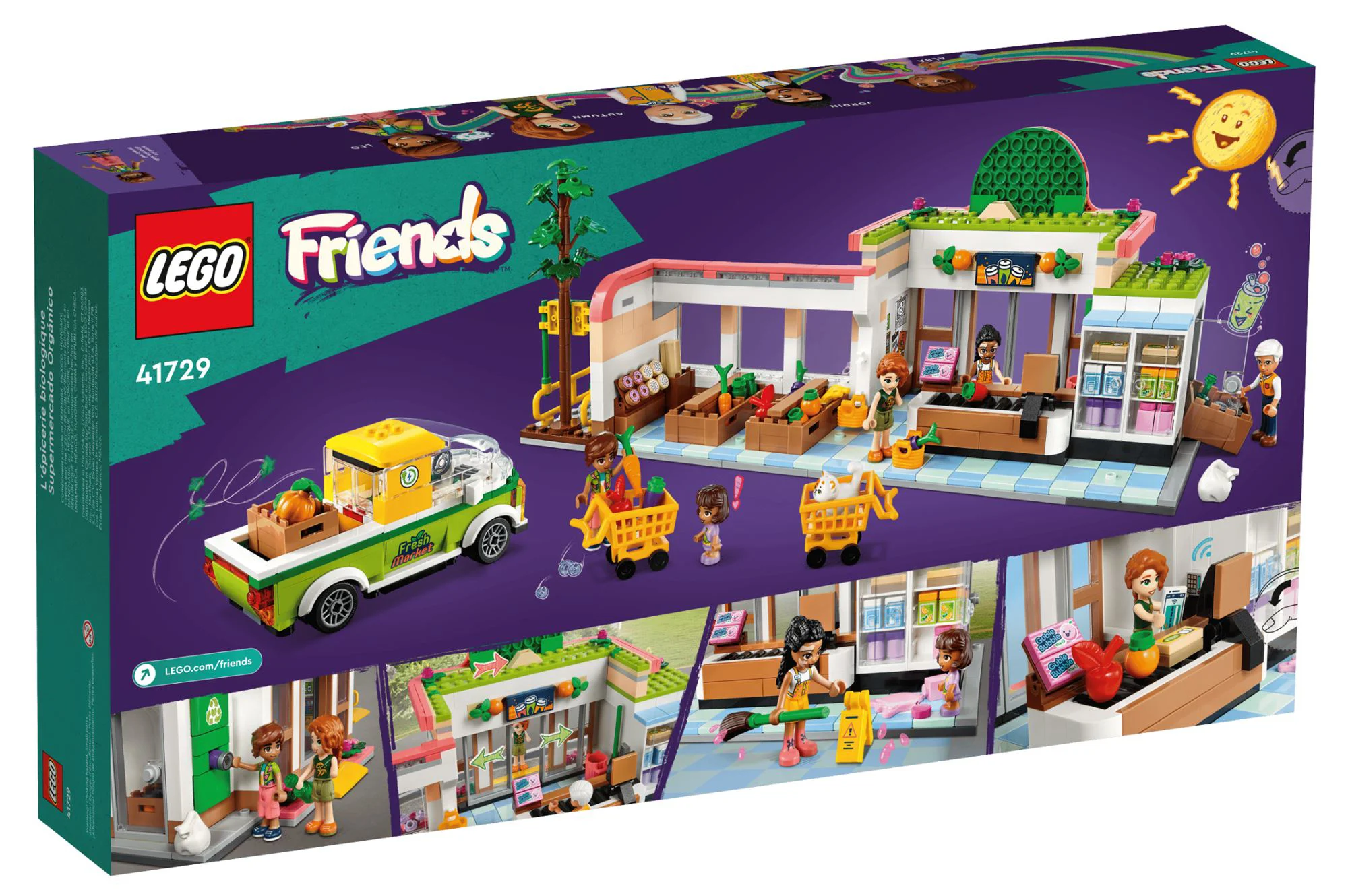 Конструктор Lego Friends Магазин органических продуктов, 830 эл. foto