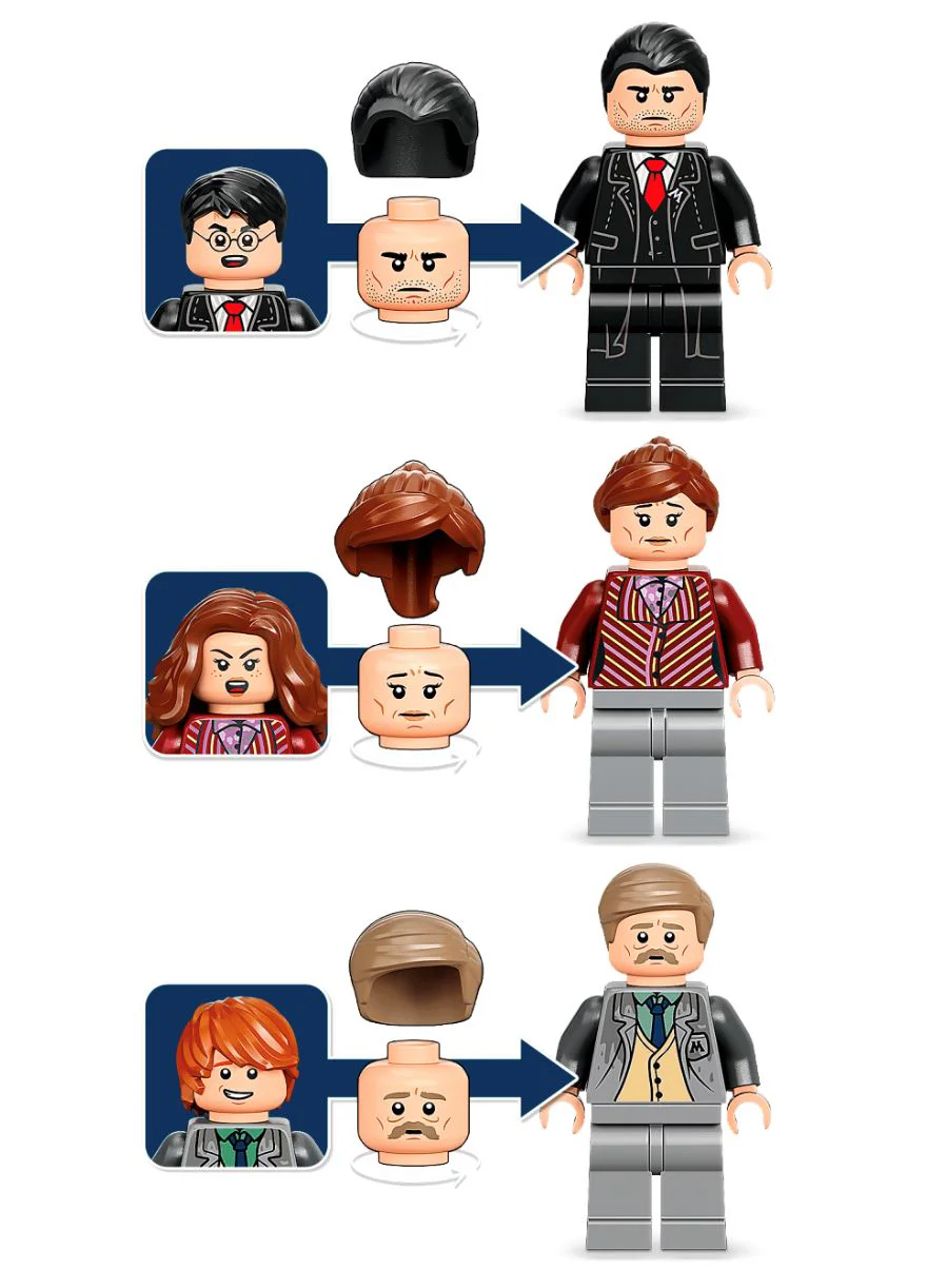 Конструктор Lego Harry Potter Министерство магии, 990 эл. foto