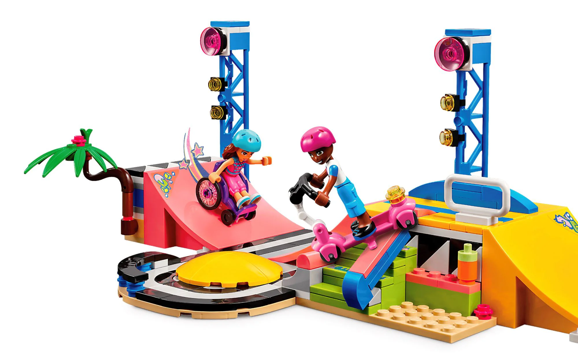 Set de constructie Lego Friends Skate Park, 431 el. foto
