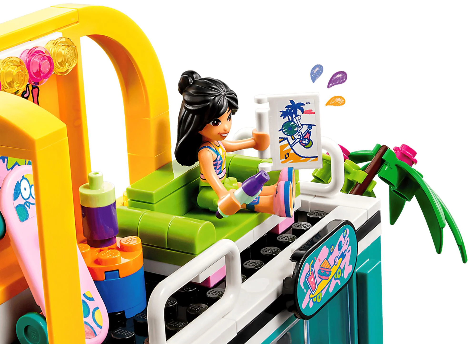 Set de constructie Lego Friends Skate Park, 431 el. foto
