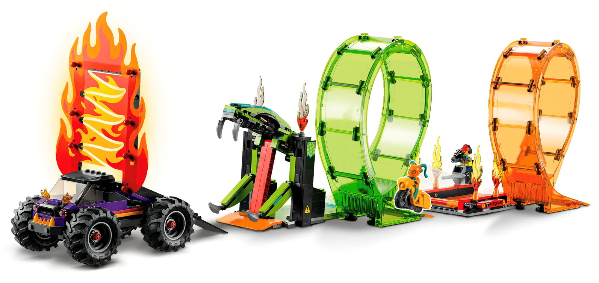 Конструктор Lego City Double Loop Stunt Arena, 598 эл. foto