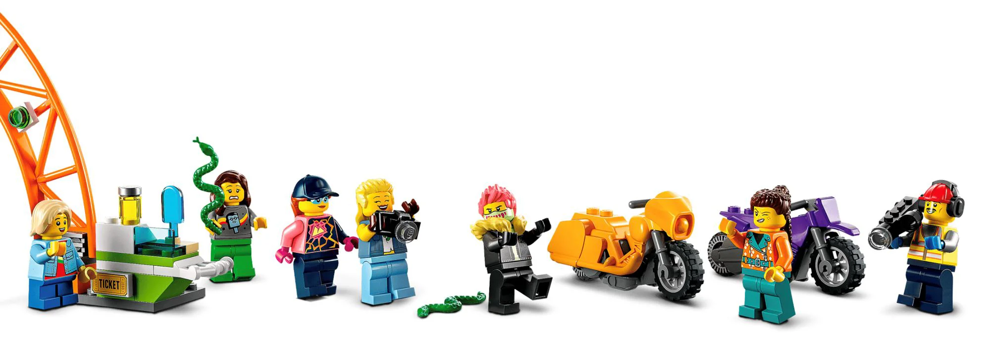 Конструктор Lego City Double Loop Stunt Arena, 598 эл. foto