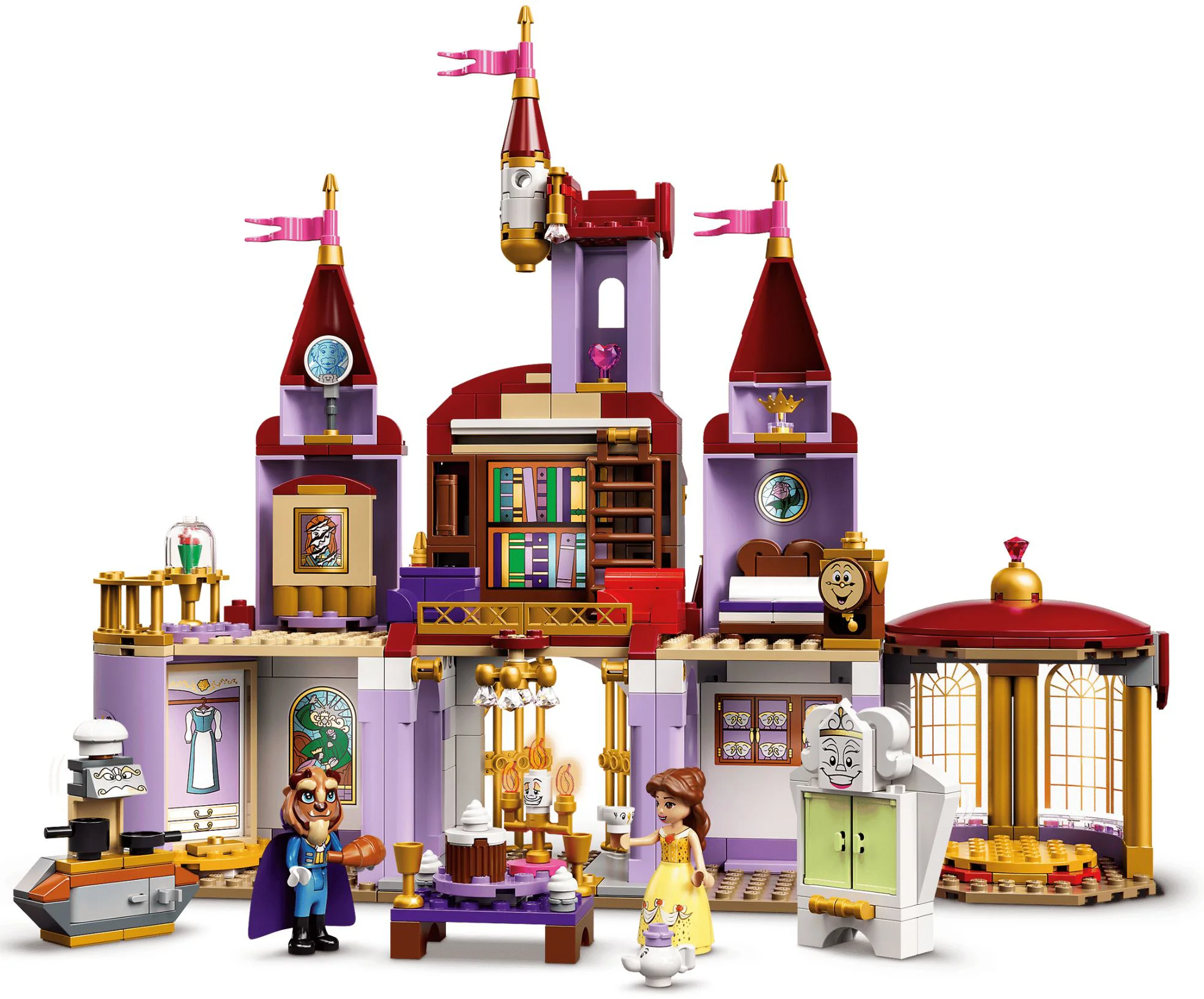 Set de constructie Lego Castelul Belle, 520 el. foto