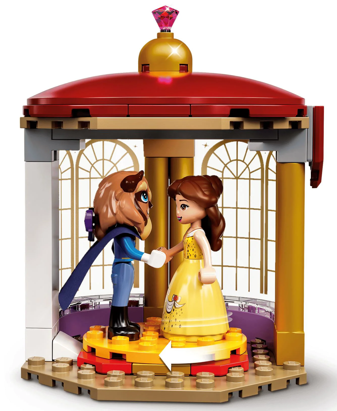 Set de constructie Lego Castelul Belle, 520 el. foto