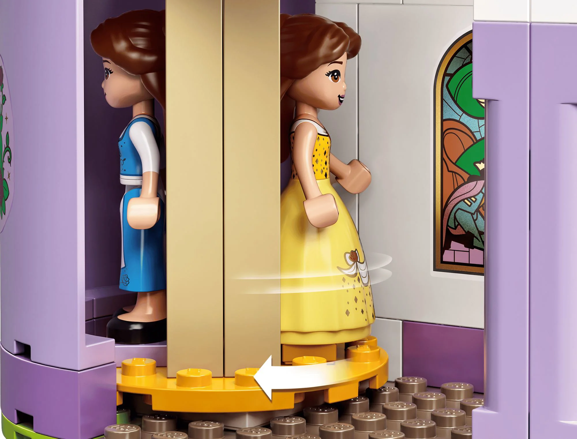 Set de constructie Lego Castelul Belle, 520 el. foto