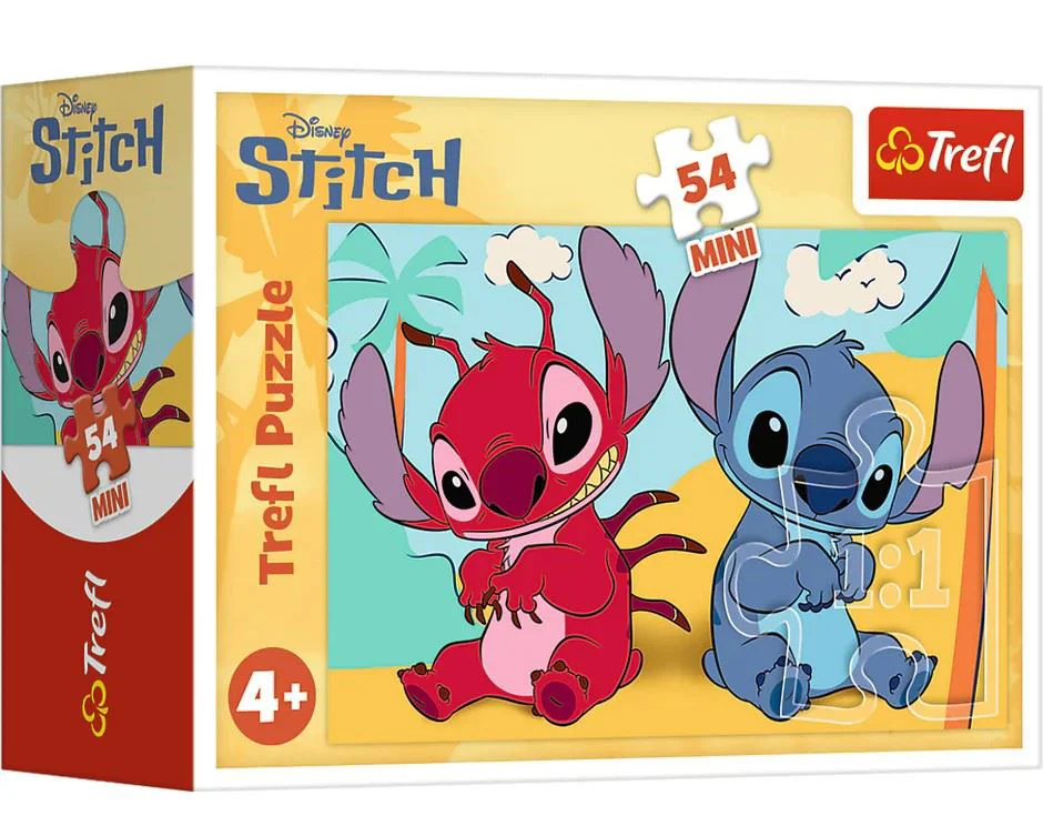 Puzzle Trefl Stitch and his world, 54 el. foto