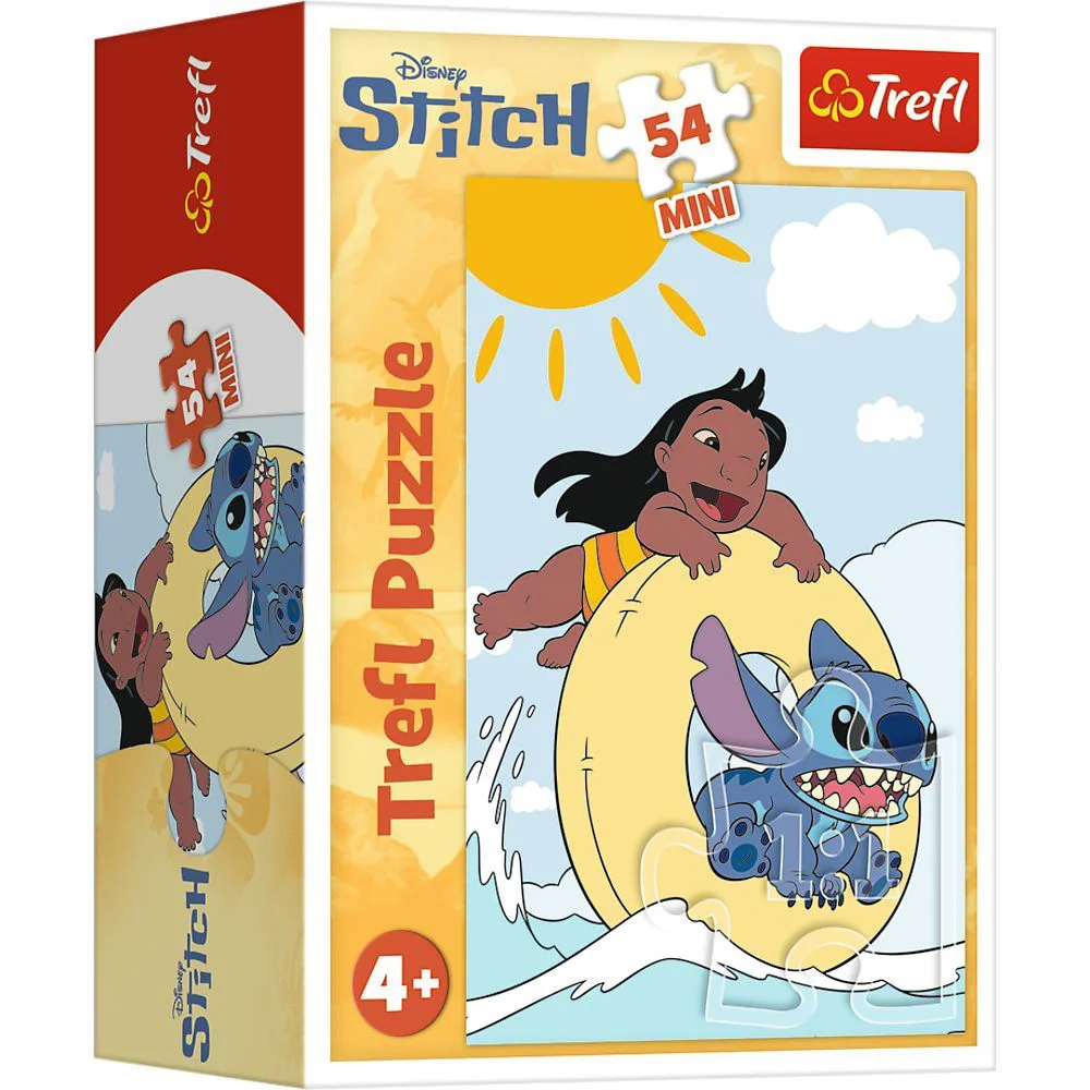 Puzzle Trefl Stitch and his world, 54 el. foto