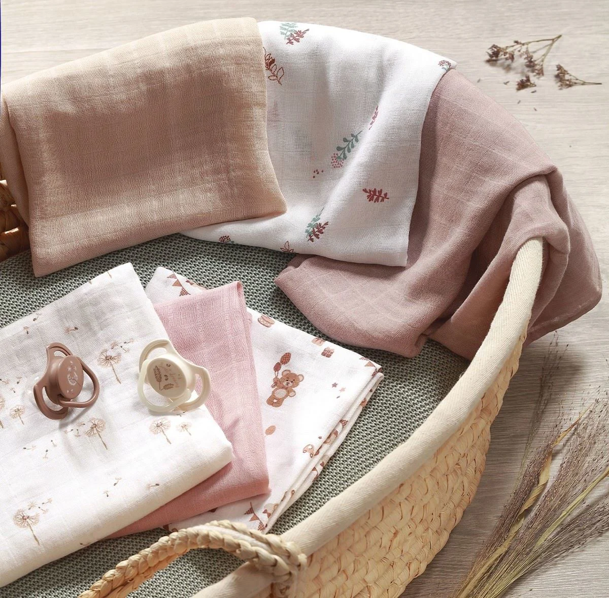 Тканевые пелёнки BabyOno из бамбукового волокна, 3 шт. foto