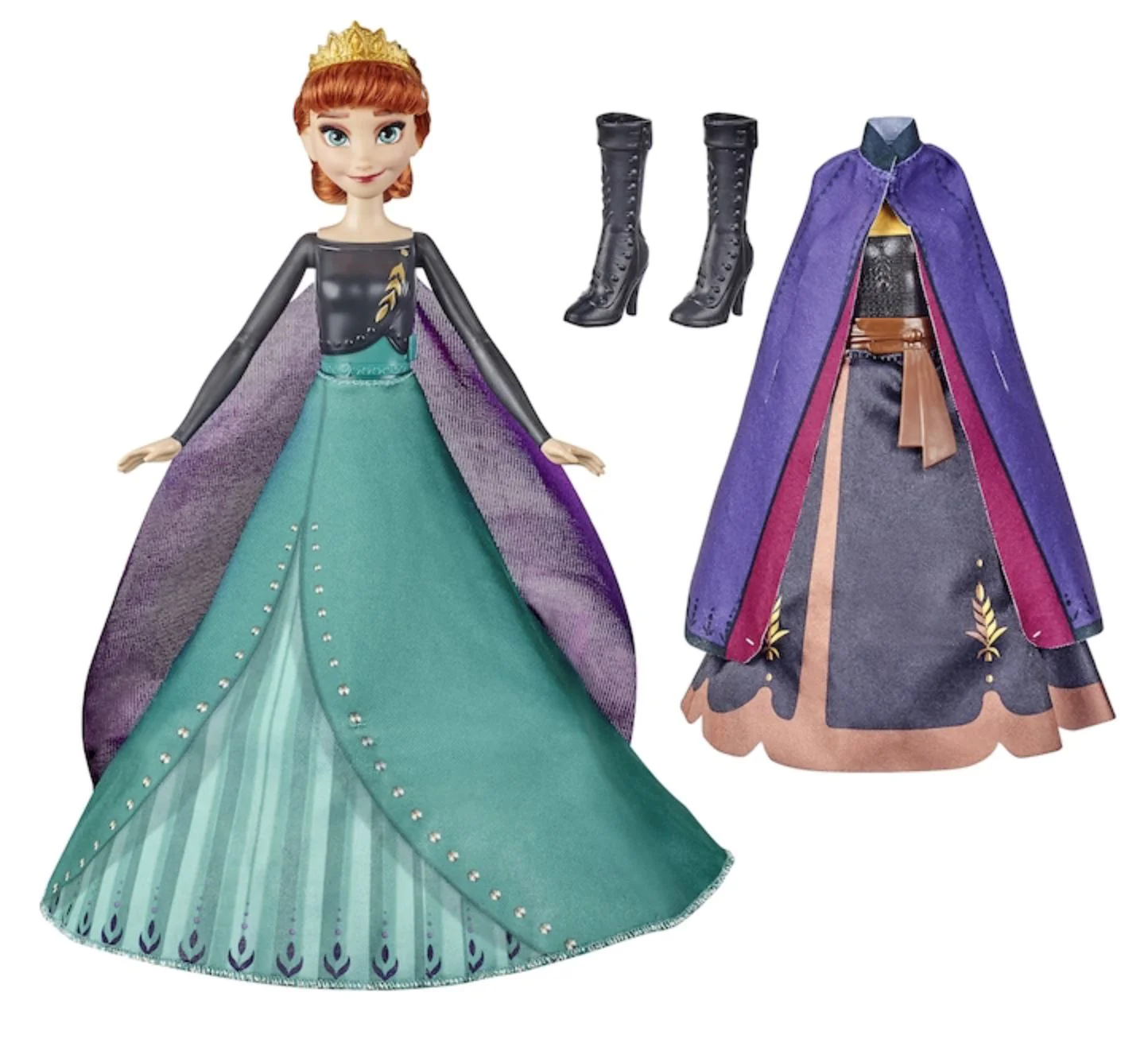 Papusa Toys outlet Disney Frozen Anna, Transformarea Reginei foto